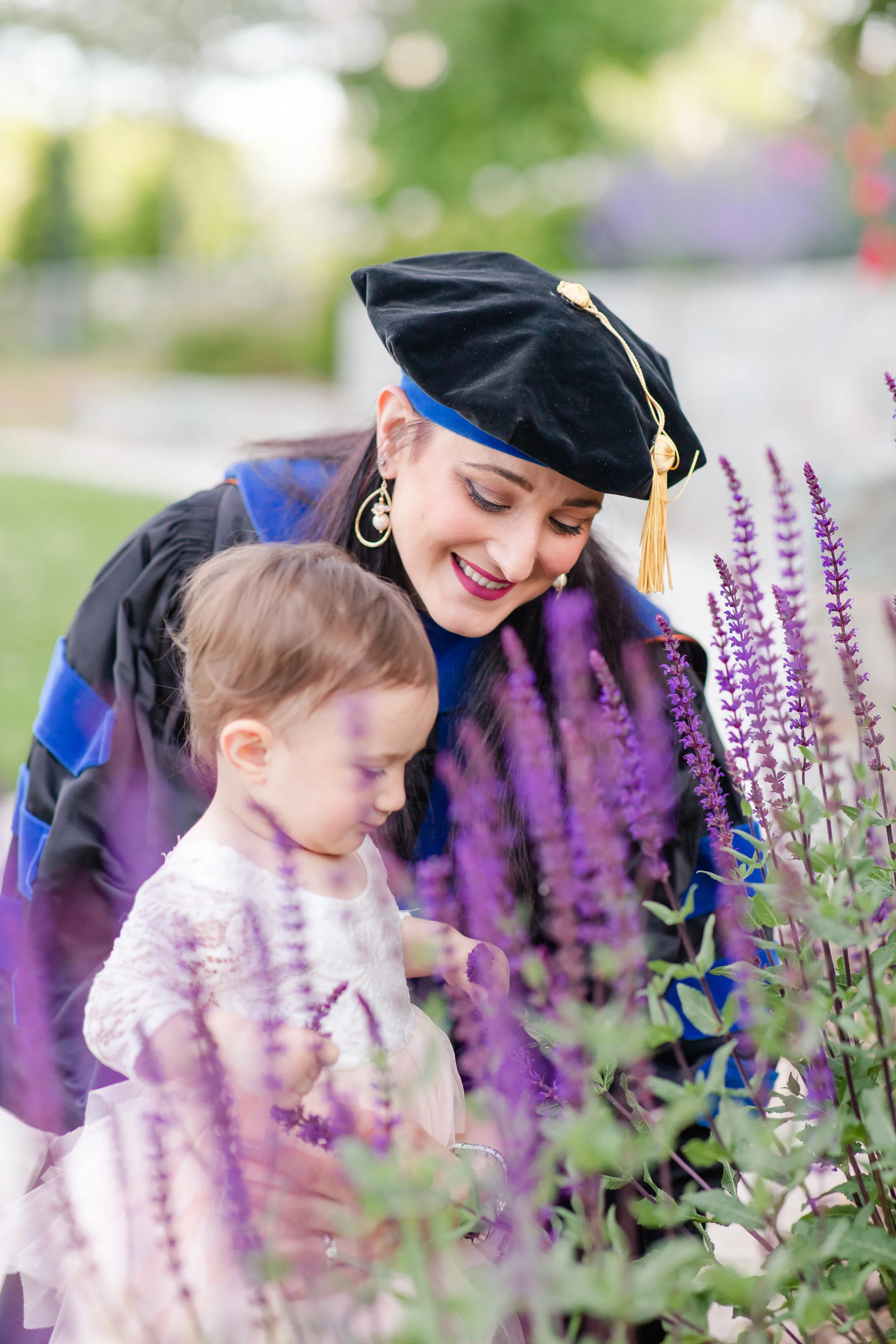 This woman right here. Full time mom, full time job, and just finished her PhD! Seriously, she’s a SUPERSTAR!