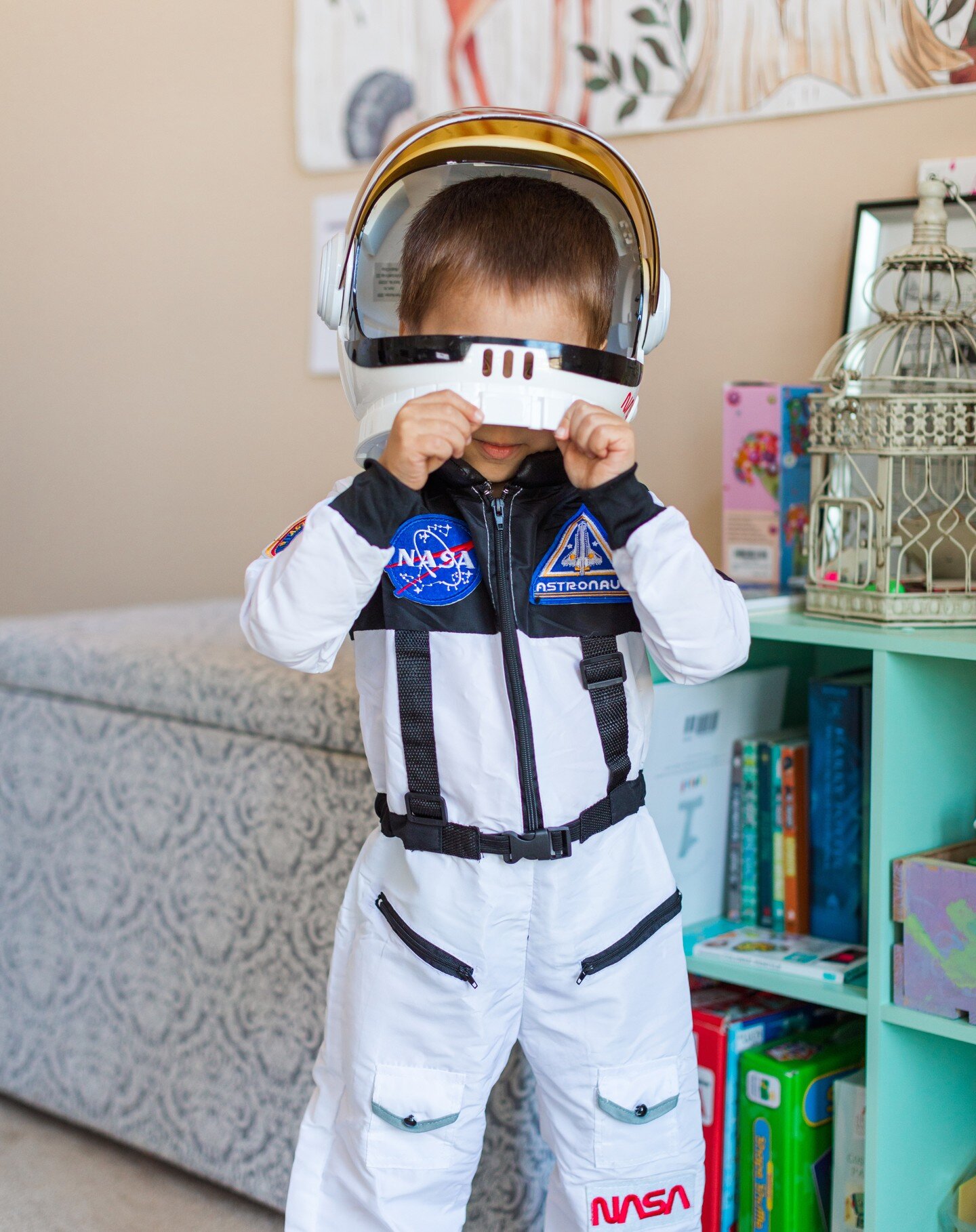 Big News! We have a Space Ranger in the Lai House! Love my little astronaut and spending so much time with him!