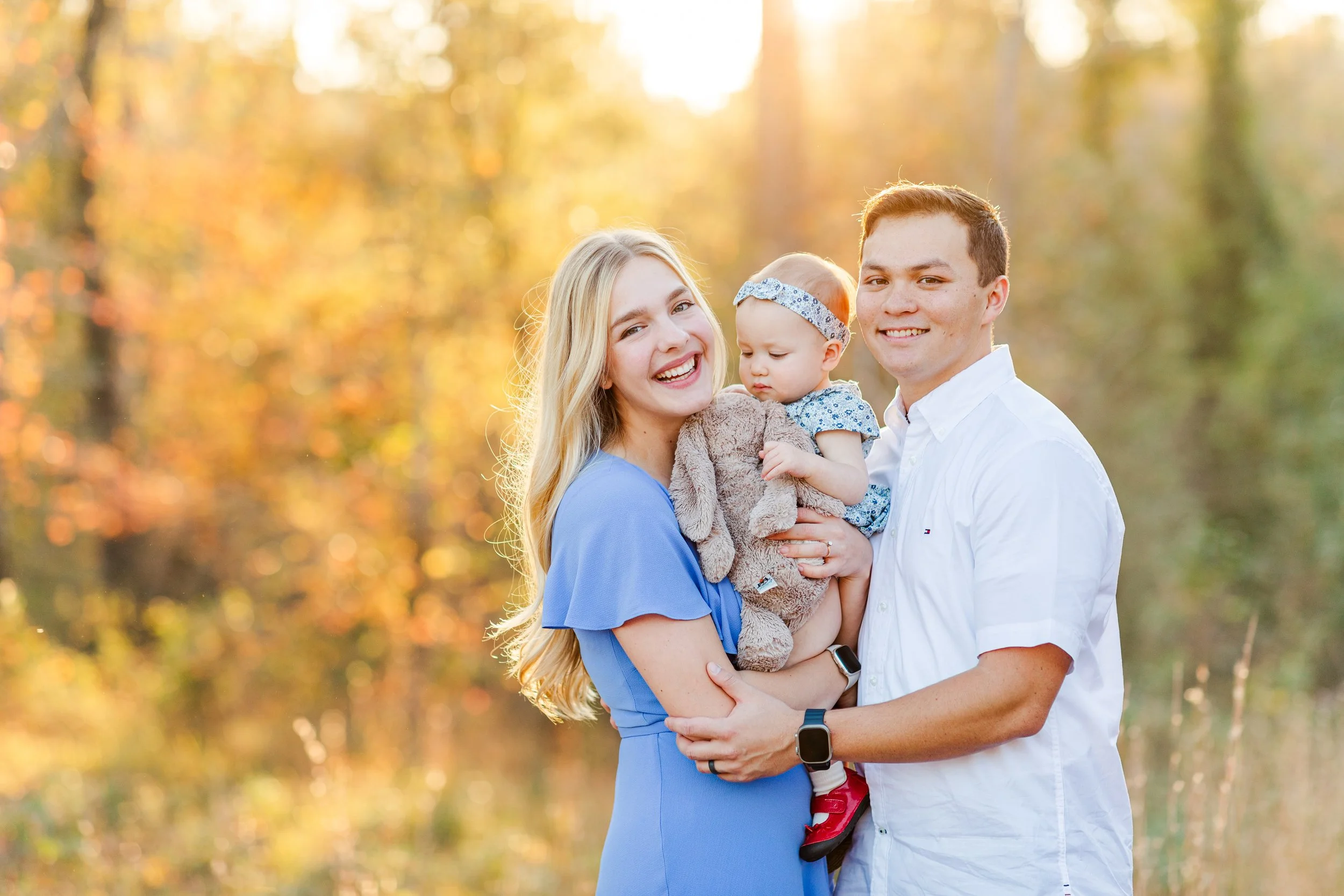 A Golden Hour Family Session