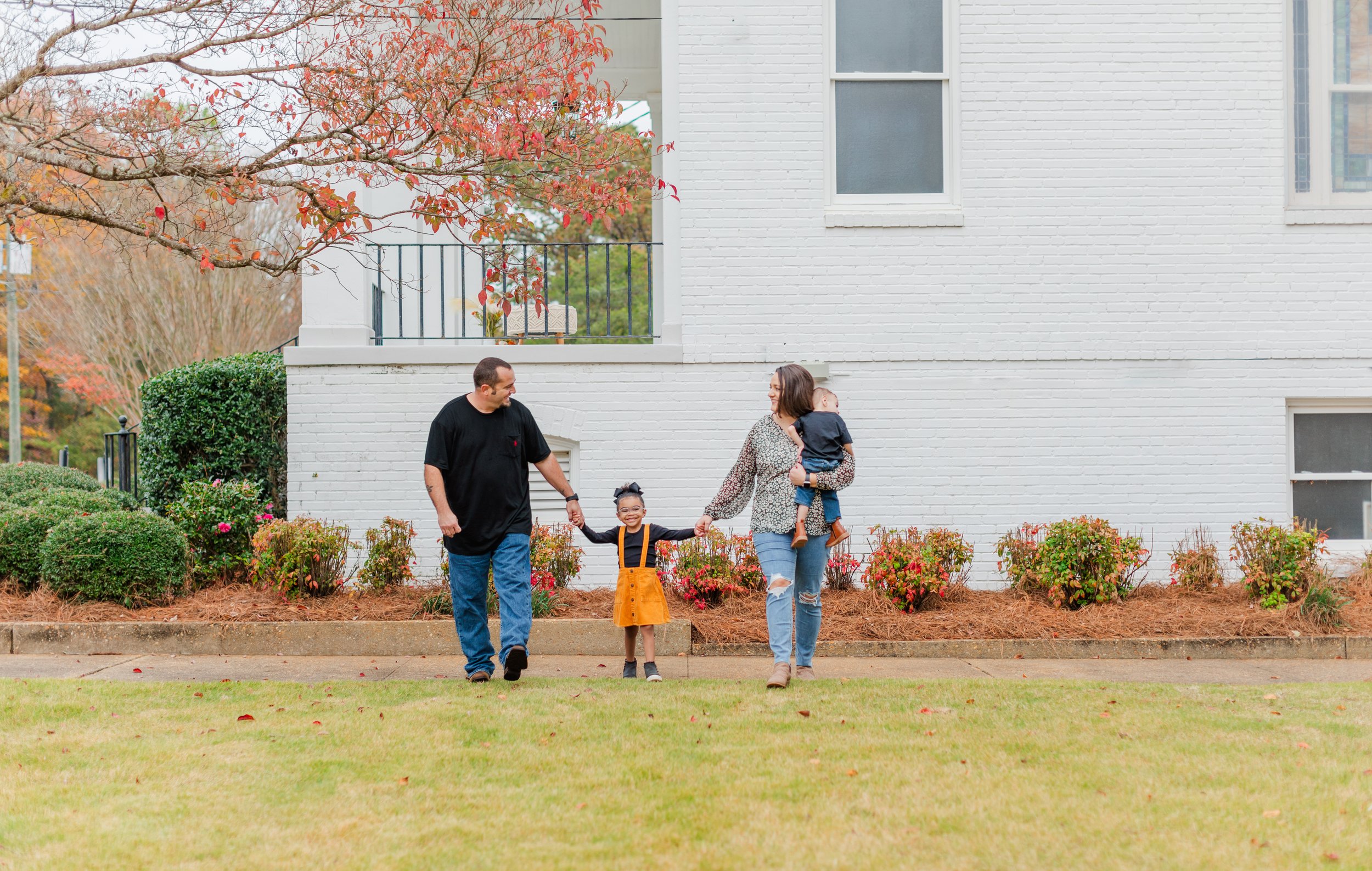 A Rainy Fall Photoshoot