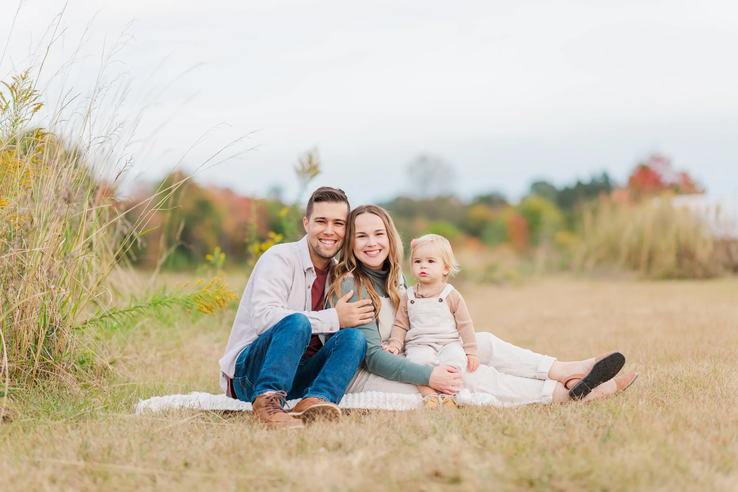 Fall Family Photoshoot in Columbus, Georgia. California Family Photoshoot. Fall Family Session.