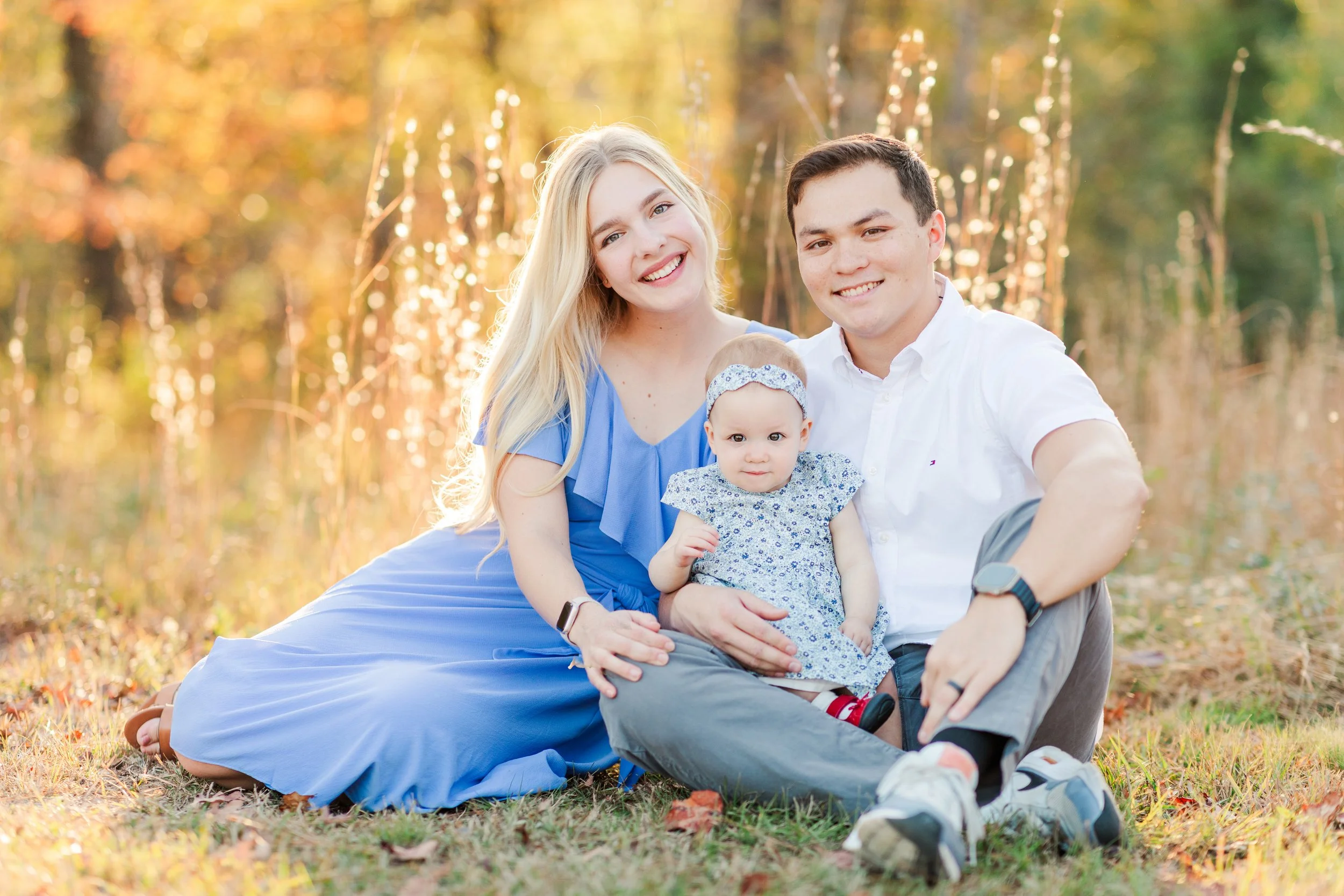 Columbus, GA Fall Family Photoshoot. Ellerslie Park, Georgia. Military Family Photoshoot. Midland, GA,  Milestone Photoshoot in Columbus, GA. One year old photos.