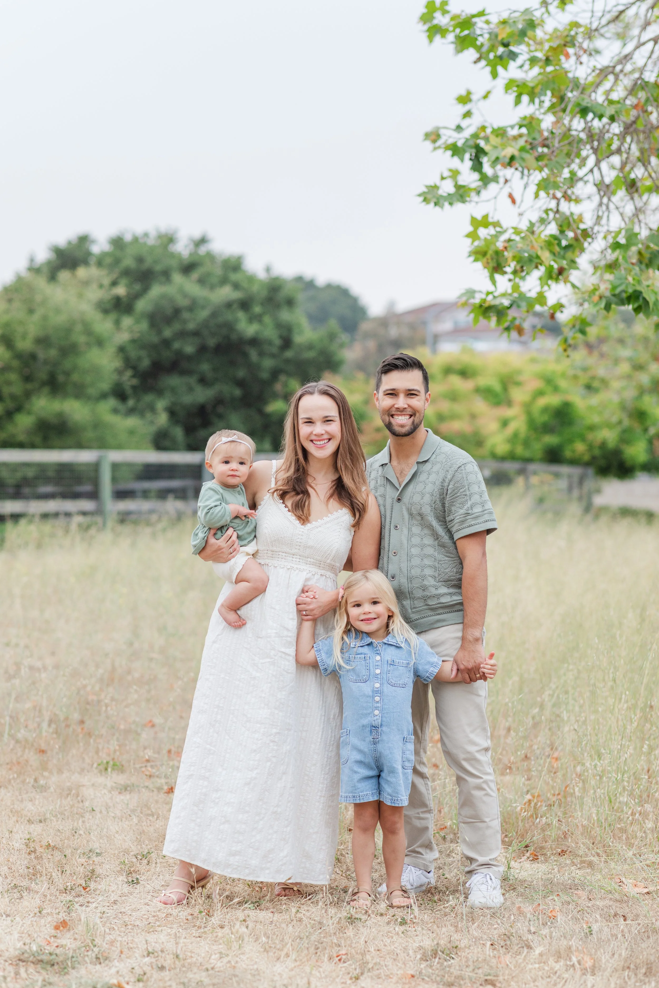 Family Fall, Spring, Summer Photos on the Central Coast of California. Arroyo Grande, California. Jon and Arianna Lai. Golden house family session. Columbus, GA.