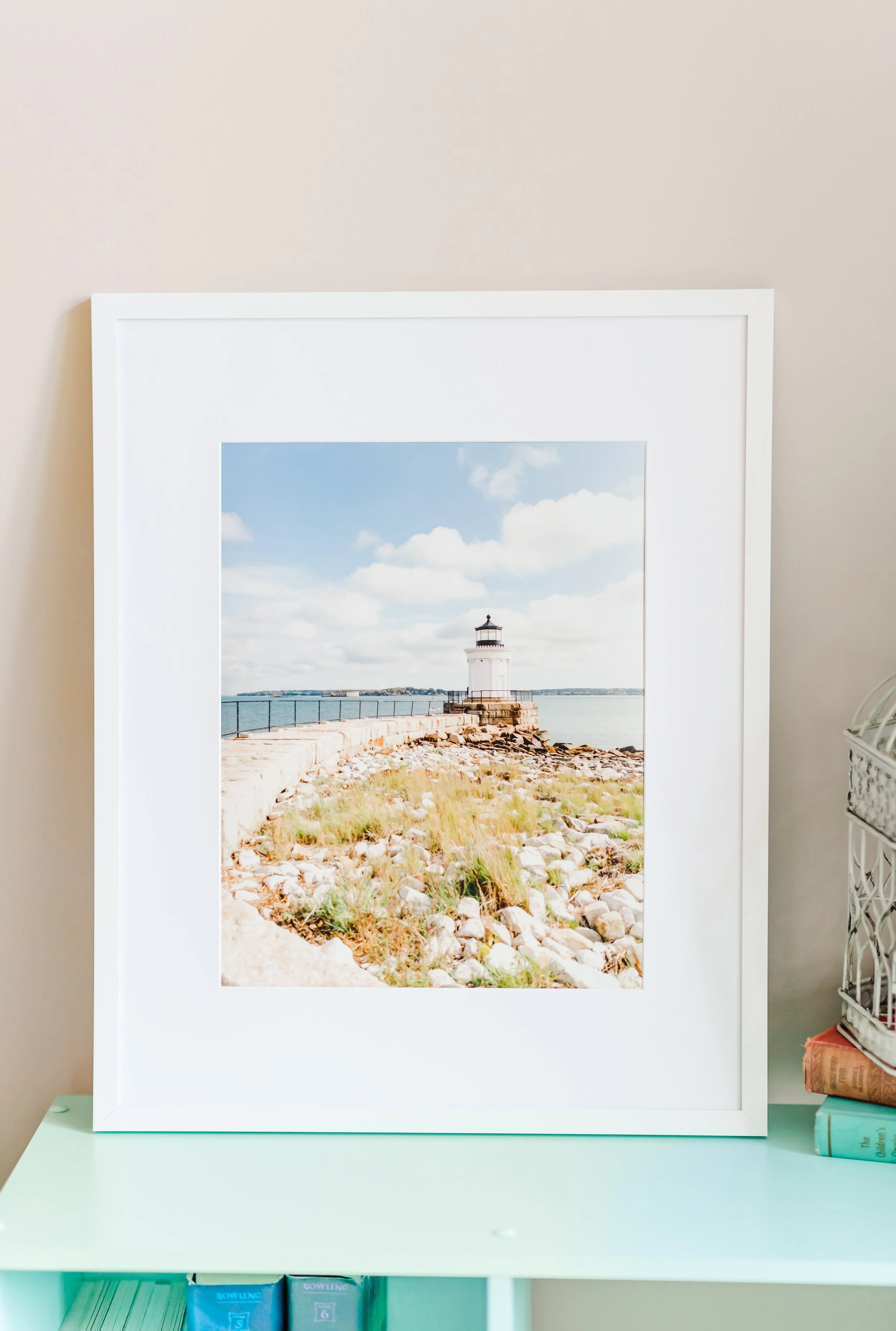 Lady Bug Light House: The Maine Collection. Featured and Published in "Visit Portland" Magazine. 