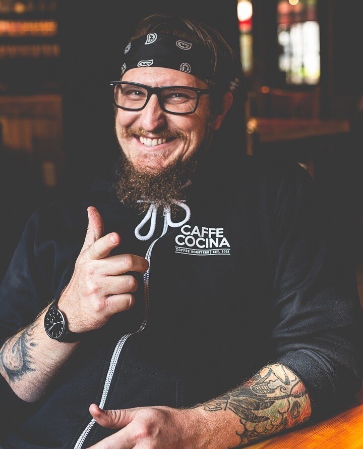 My partnership with @caffe_cocina has come a long way and I have to say... the process has been a blast. I'm proud of the visual brand we developed, where we are, and excited to see where this guy will go!