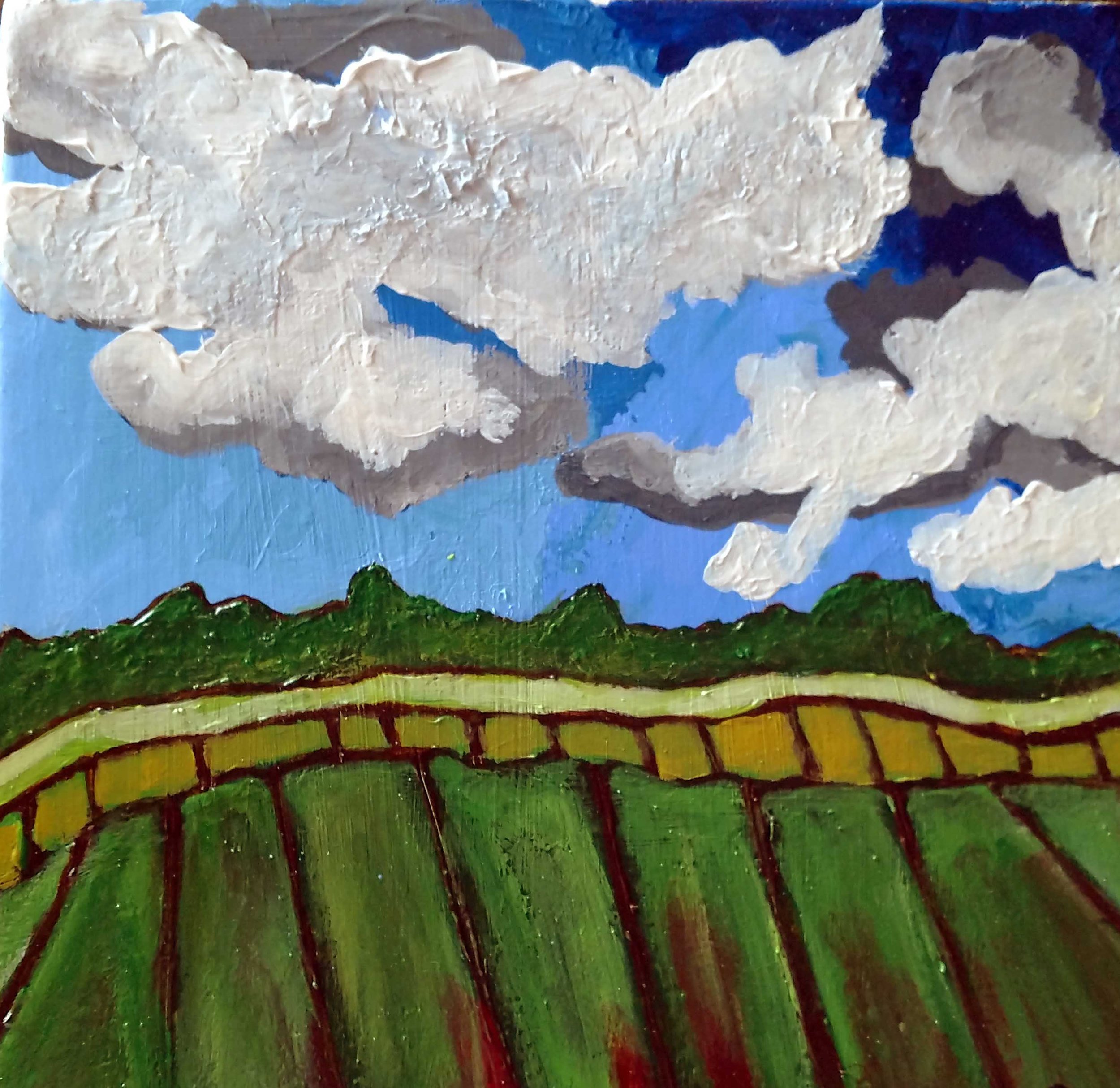 Languedoc - Acrylic Painting