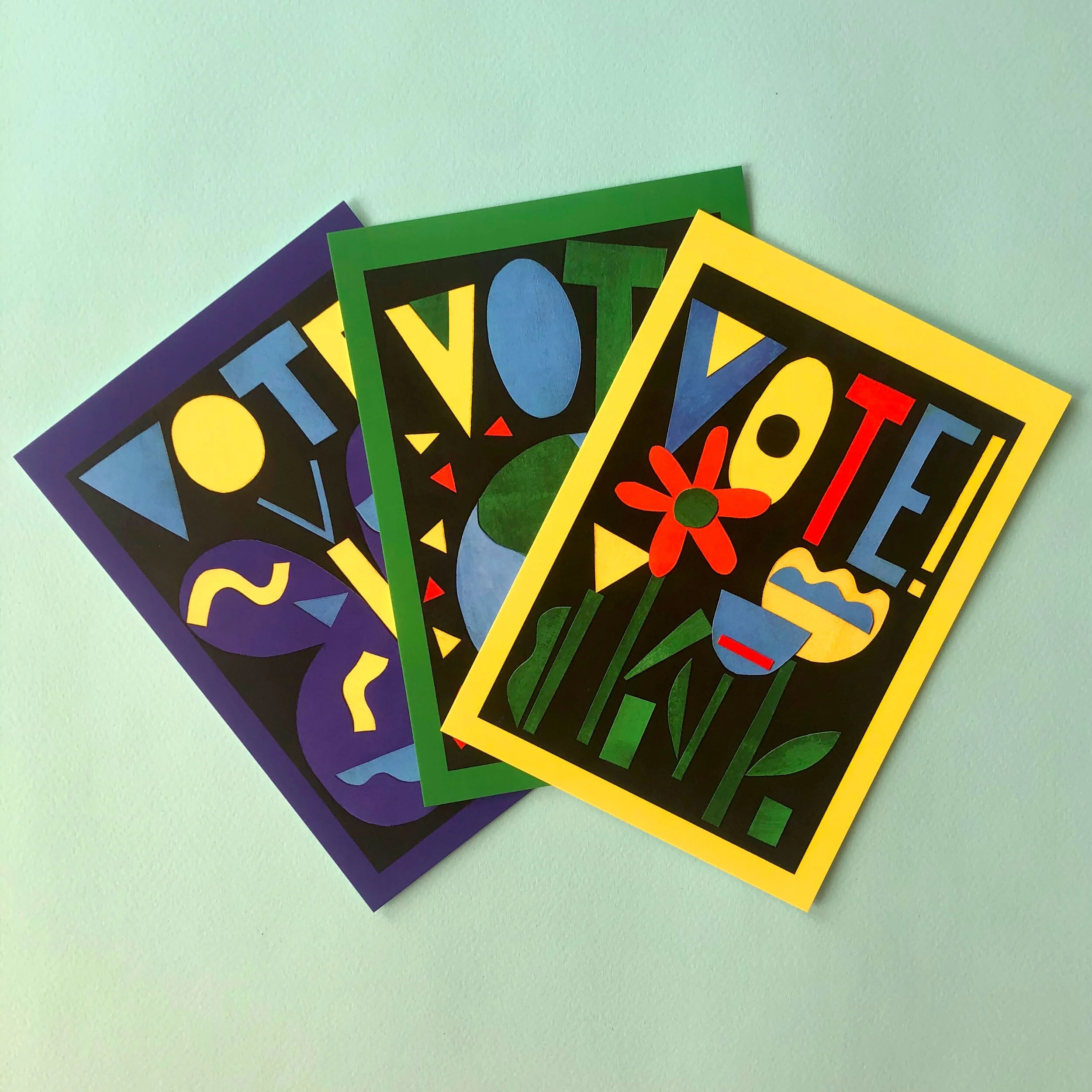 Love Mother Earth Voter Postcards