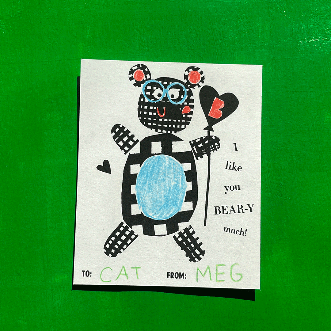 Animal-Themed Printable Valentines