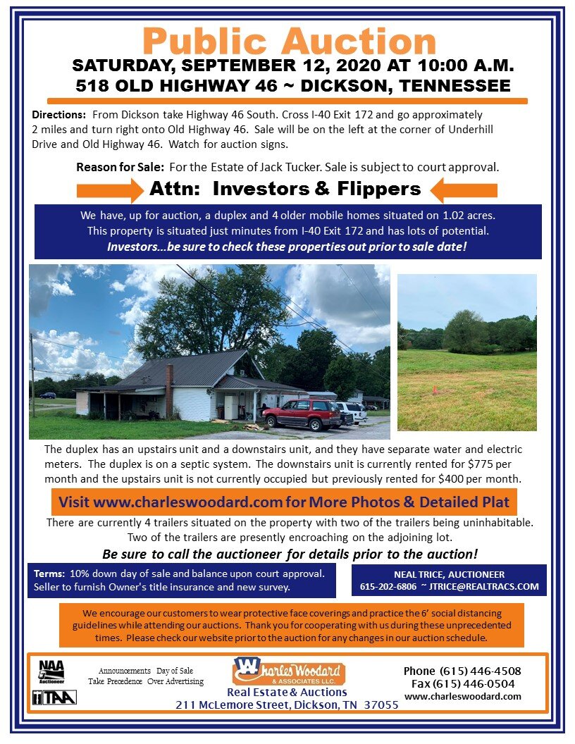 Auctions Charles Woodard Associates