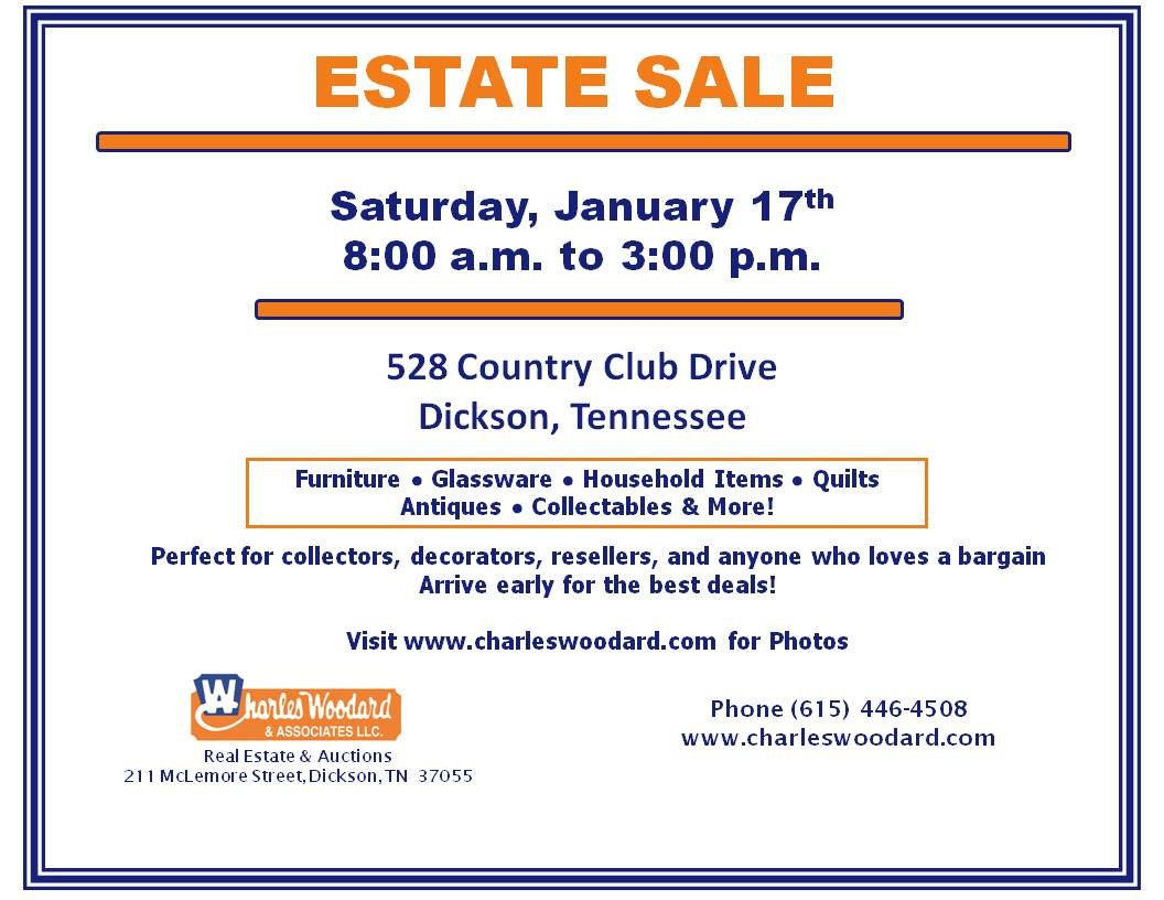 Estate Sale 
