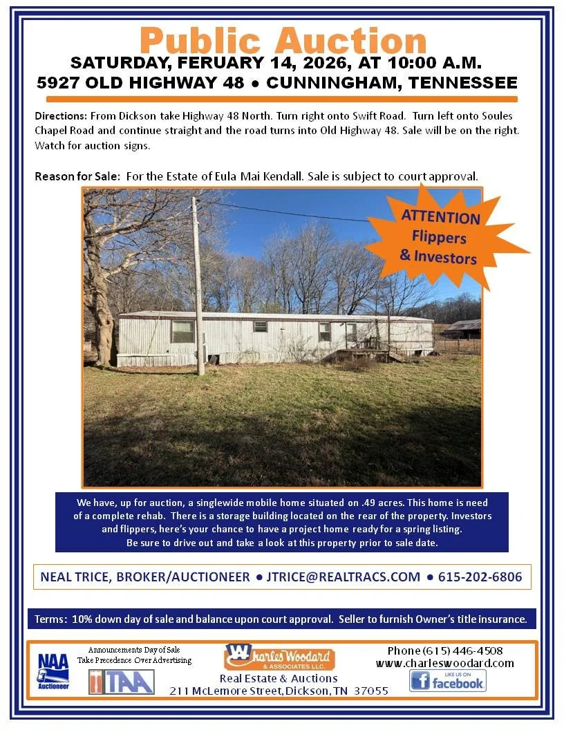 Mobile Home &amp; Lot