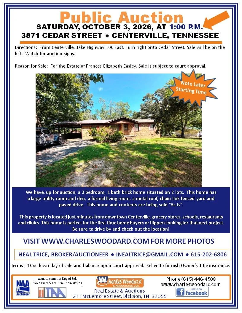 3 Bedroom Brick Home