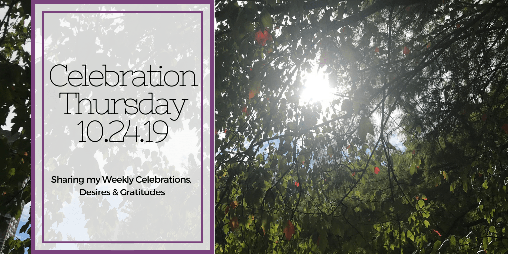 Celebration Thursday 10.24.19 - Symbols of Fall