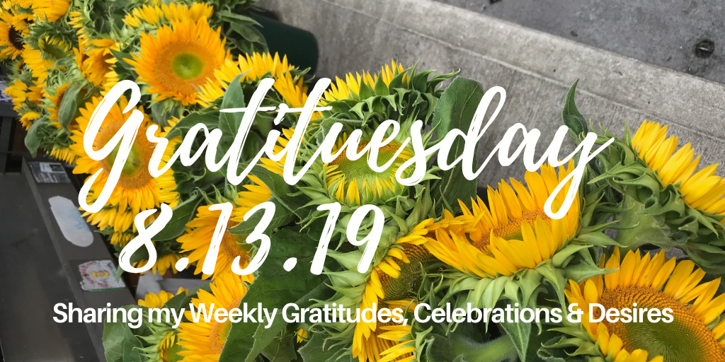 Gratituesday 8.13.19 - Weekly Lists, a History