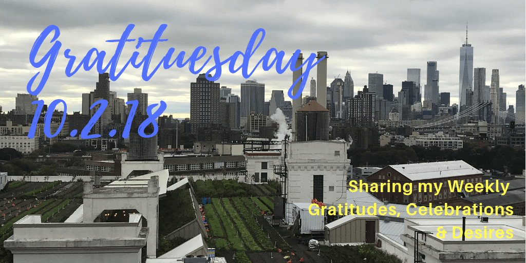 Gratituesday 10.2.18 - Take it SLOW