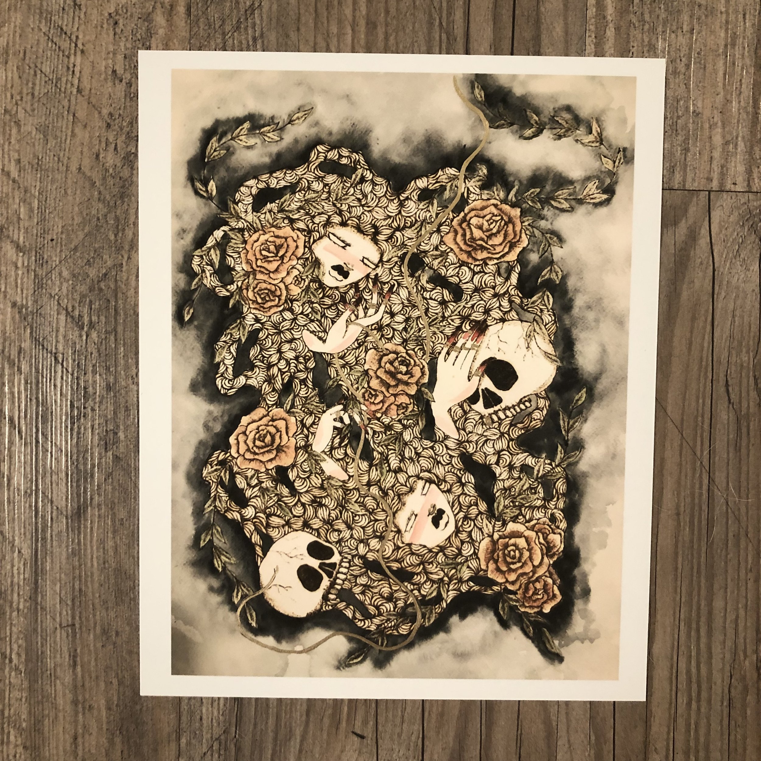 “Fate in Black” Print
