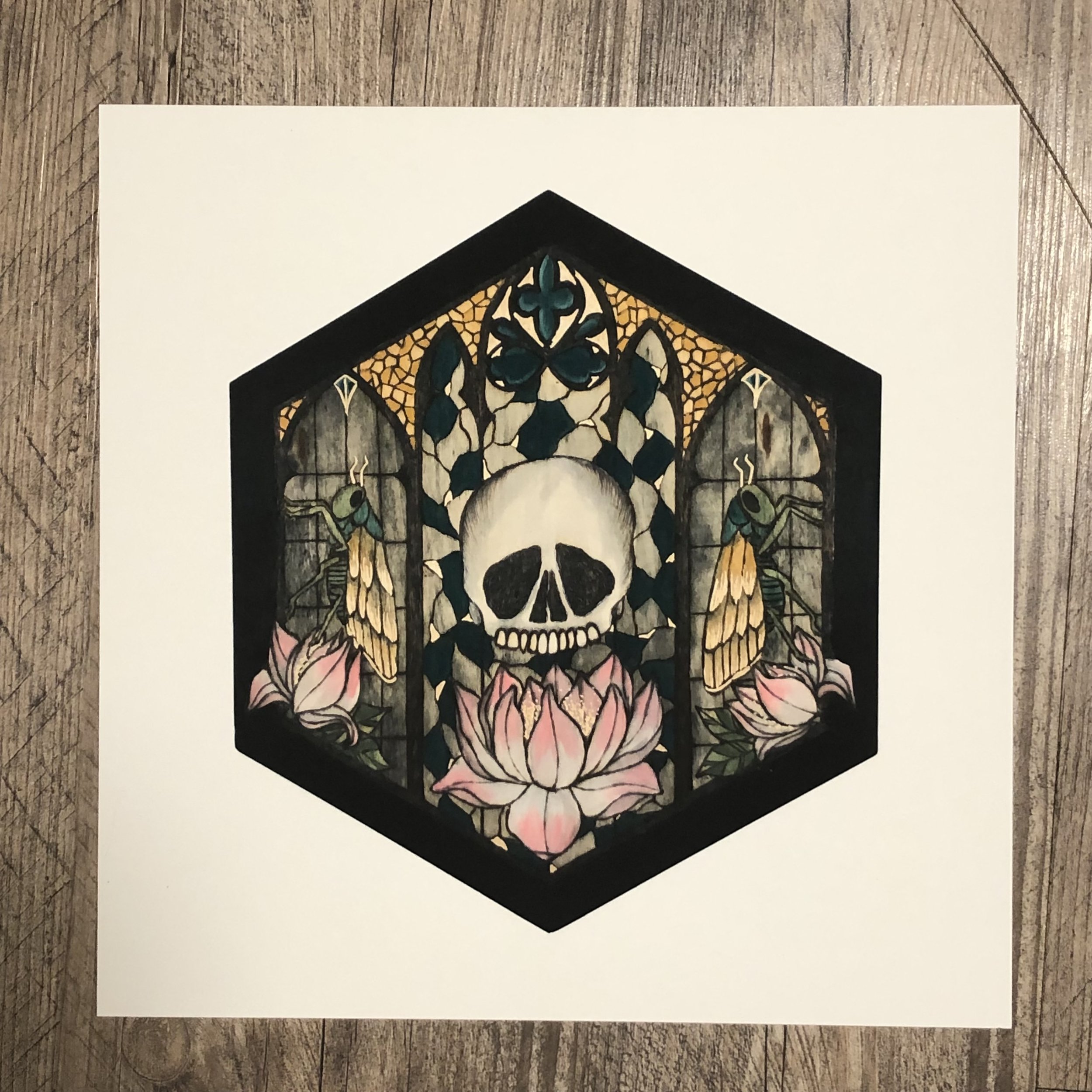 "Cicada" Print
