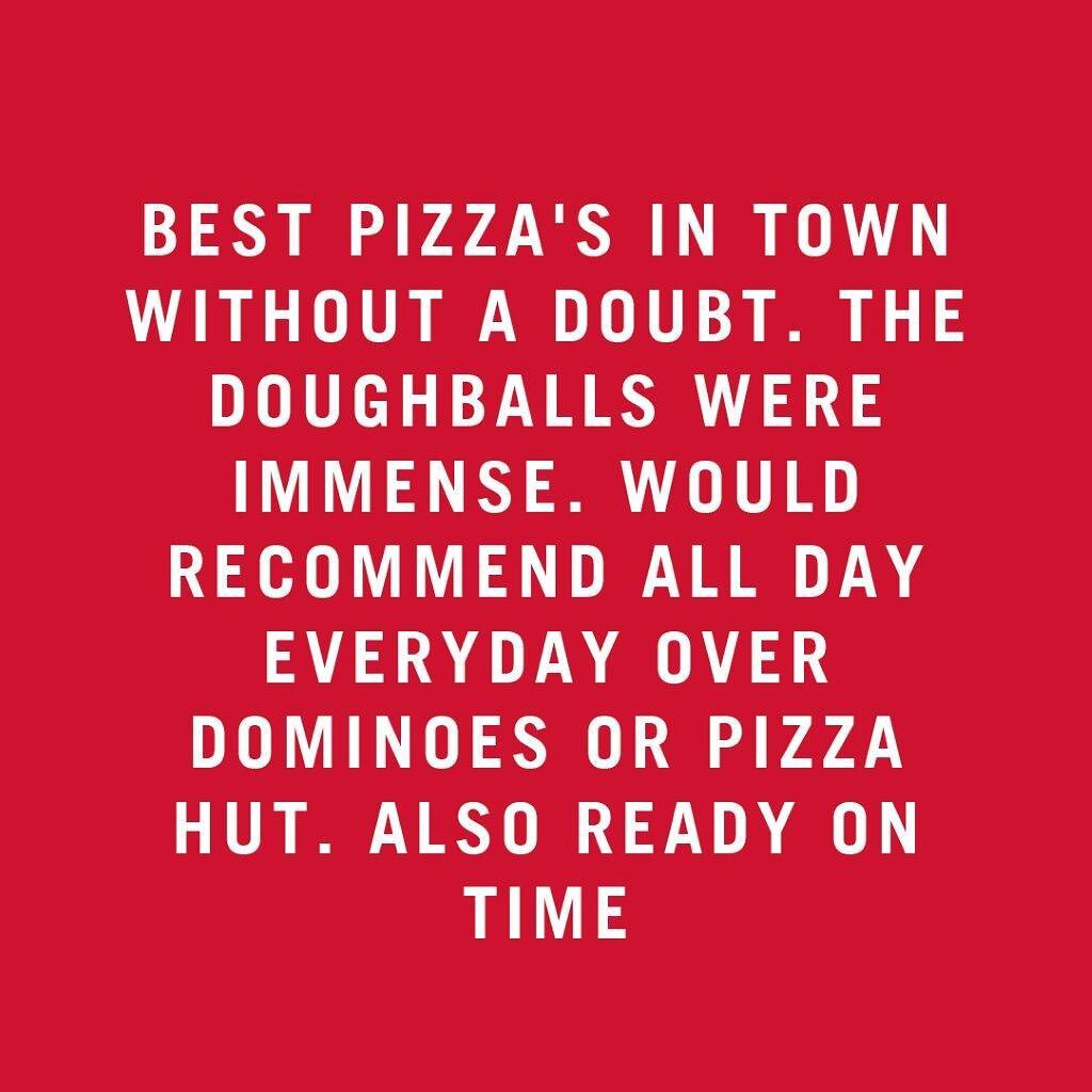 Look no further for your Friday night food fix!

We may be small and independent, but we work hard and use the freshest ingredients to make the best pizzas in town.

Don&rsquo;t just take our word for it, check out our Facebook reviews 🙌

#pizza #gr