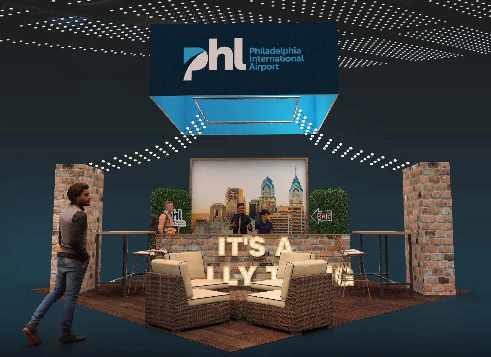 By using Philly rooftop bar examples to better define our sense of place and providing more specific direction in how to apply the examples we were able to achieve a better final result.