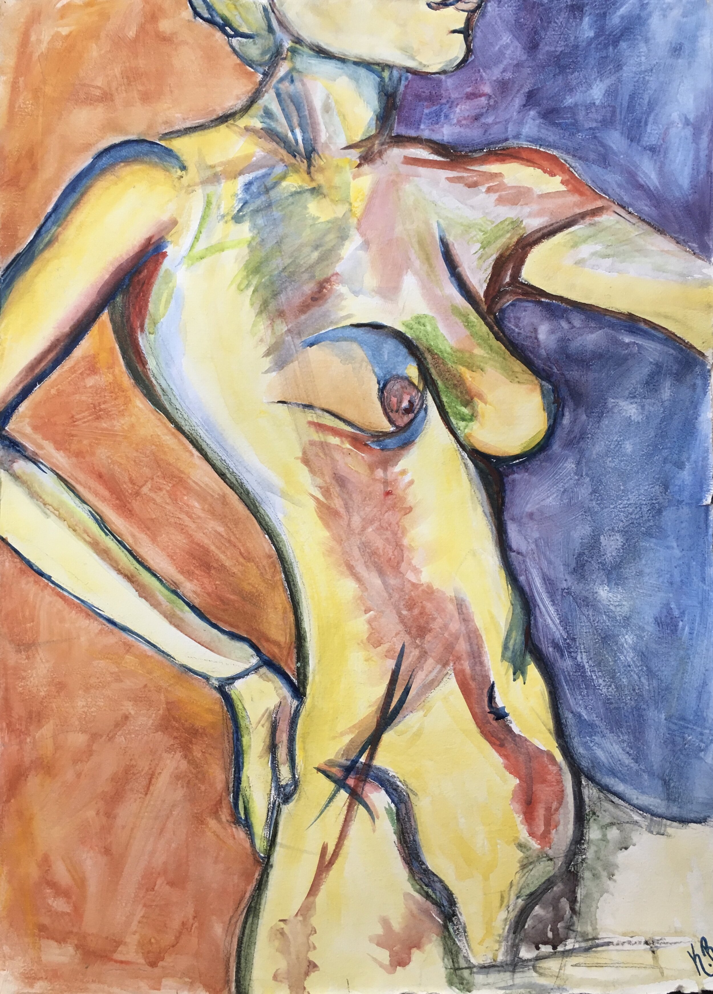 "Vogue"  !8"x24"   $400.00