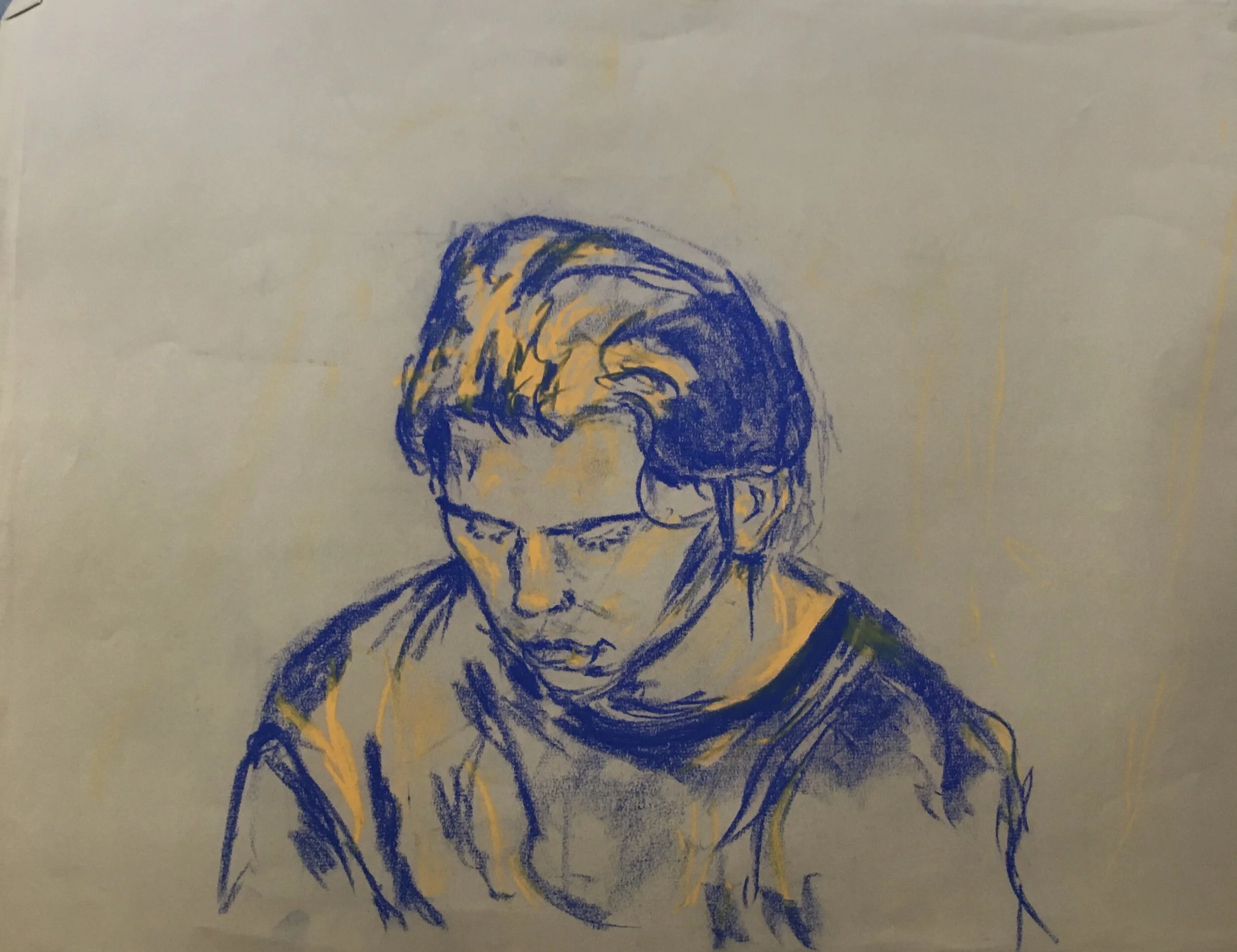 "Chris"    "18"x24"     $100.00