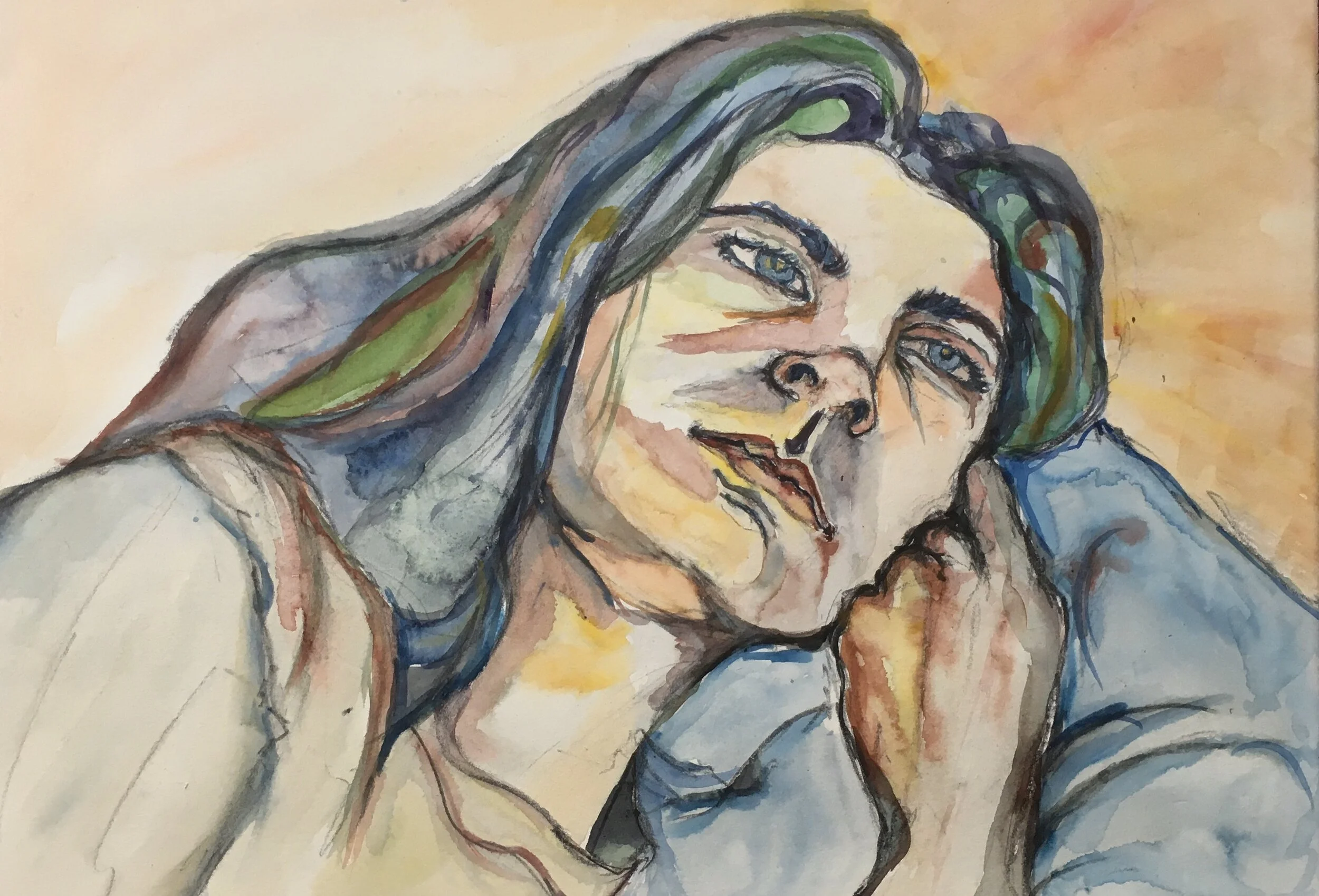 "Anne Marie"  9"x14"   $200.00