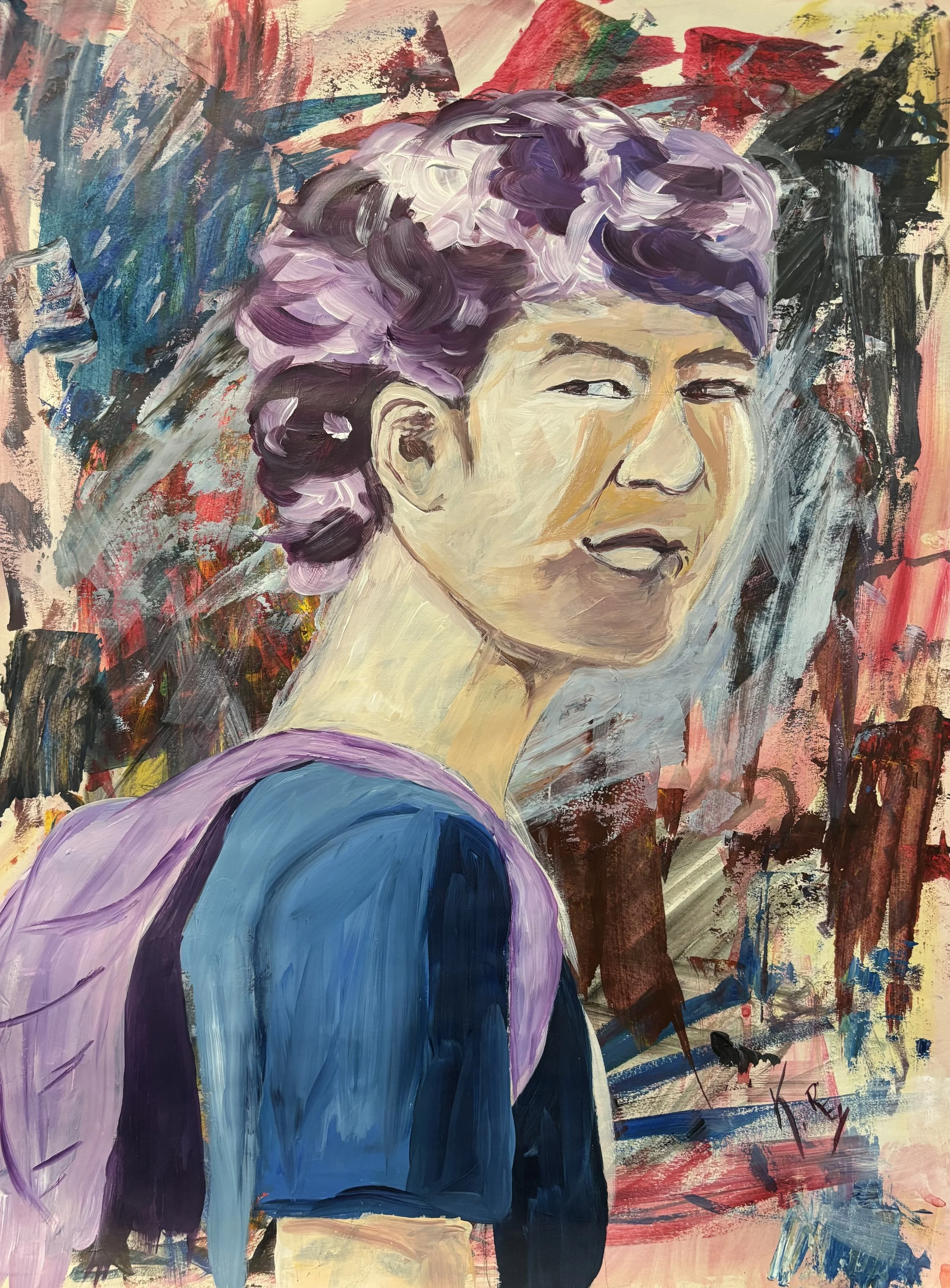"Somebody's Watching..."
18" x24"  $3500.00