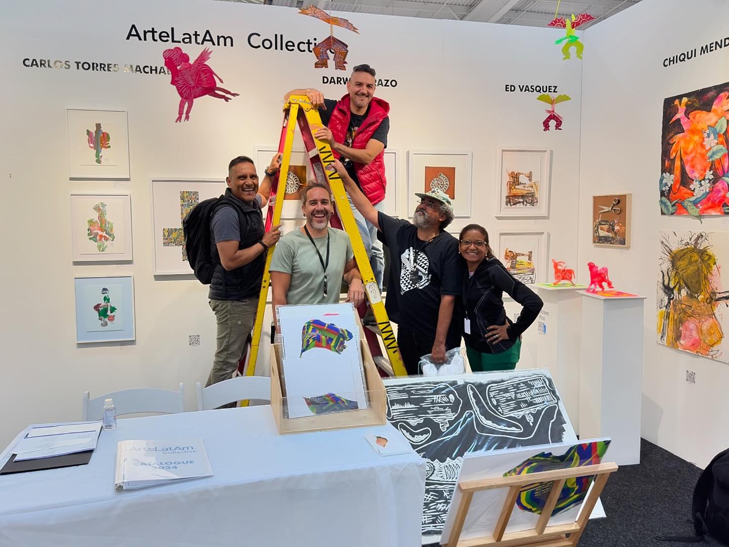 Until next year, Art on Paper was a great experience once more. We hope to see you all next year with new dreams and creations. I’m very grateful to those who stopped by. Please DM me your name and email if you would like to be included in our