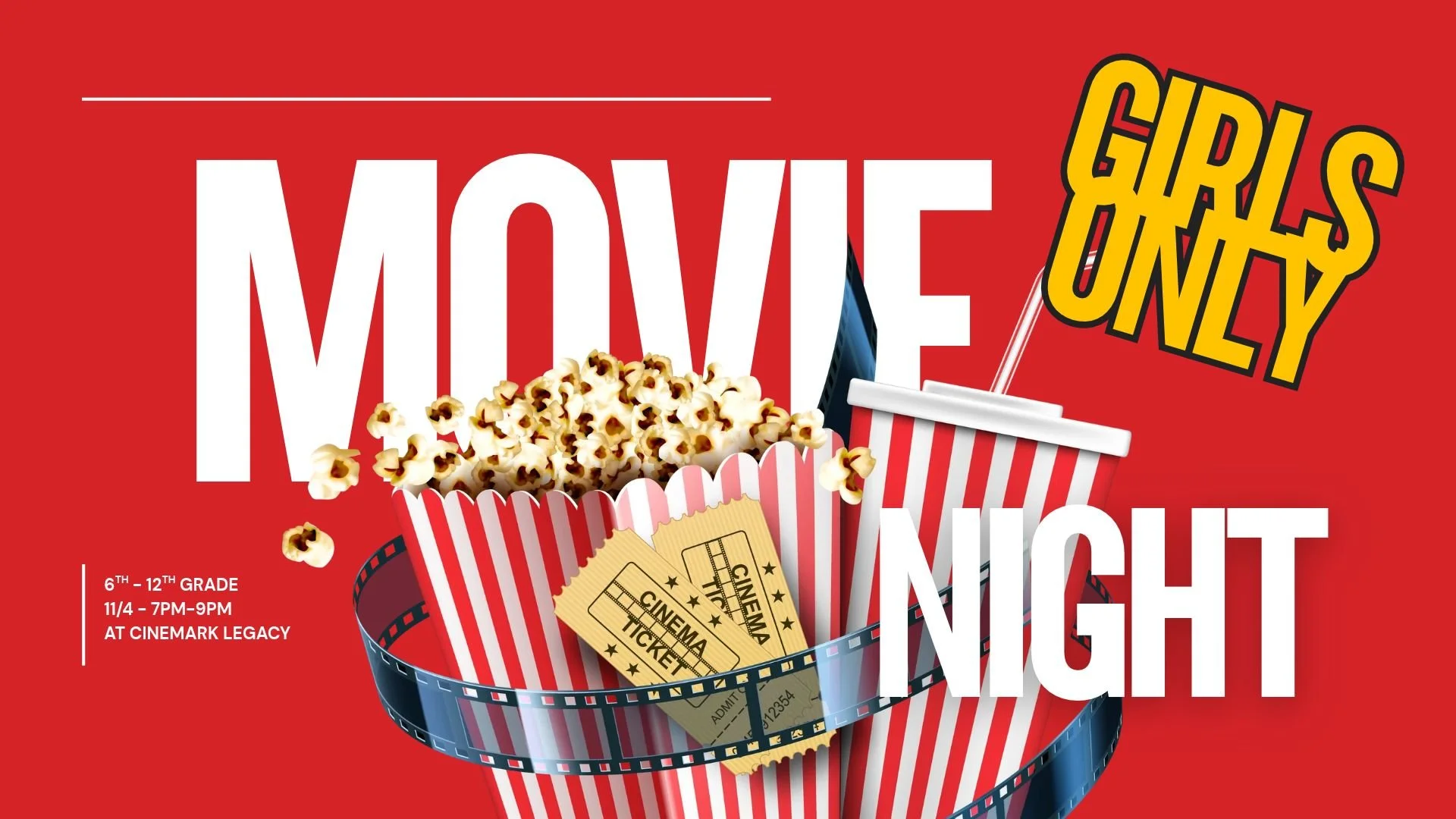 Girls Only Movie Night