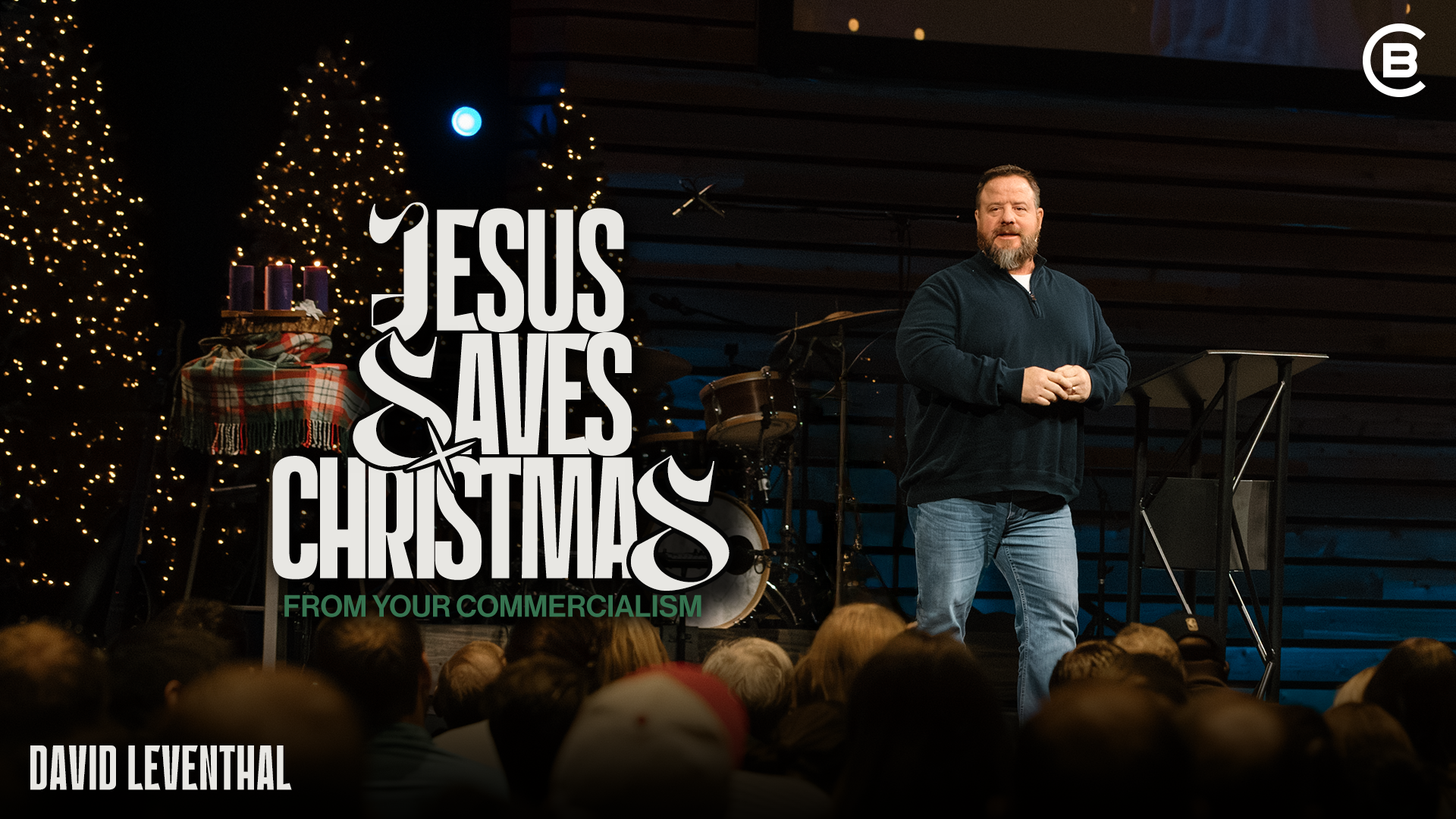 Jesus Saves Christmas from Your Commercialism