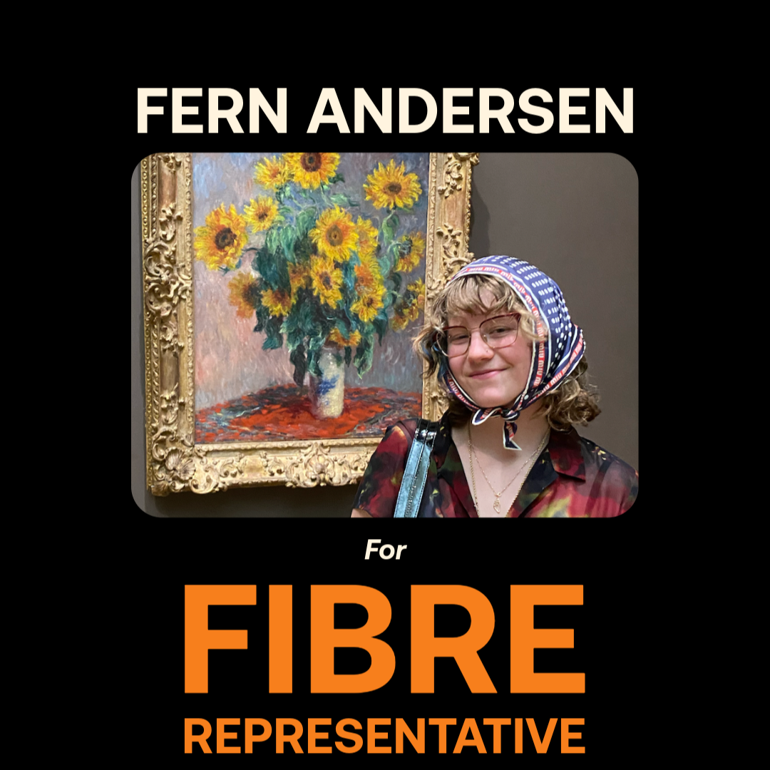 Fern Andersen (they/them) – Fibre Representative