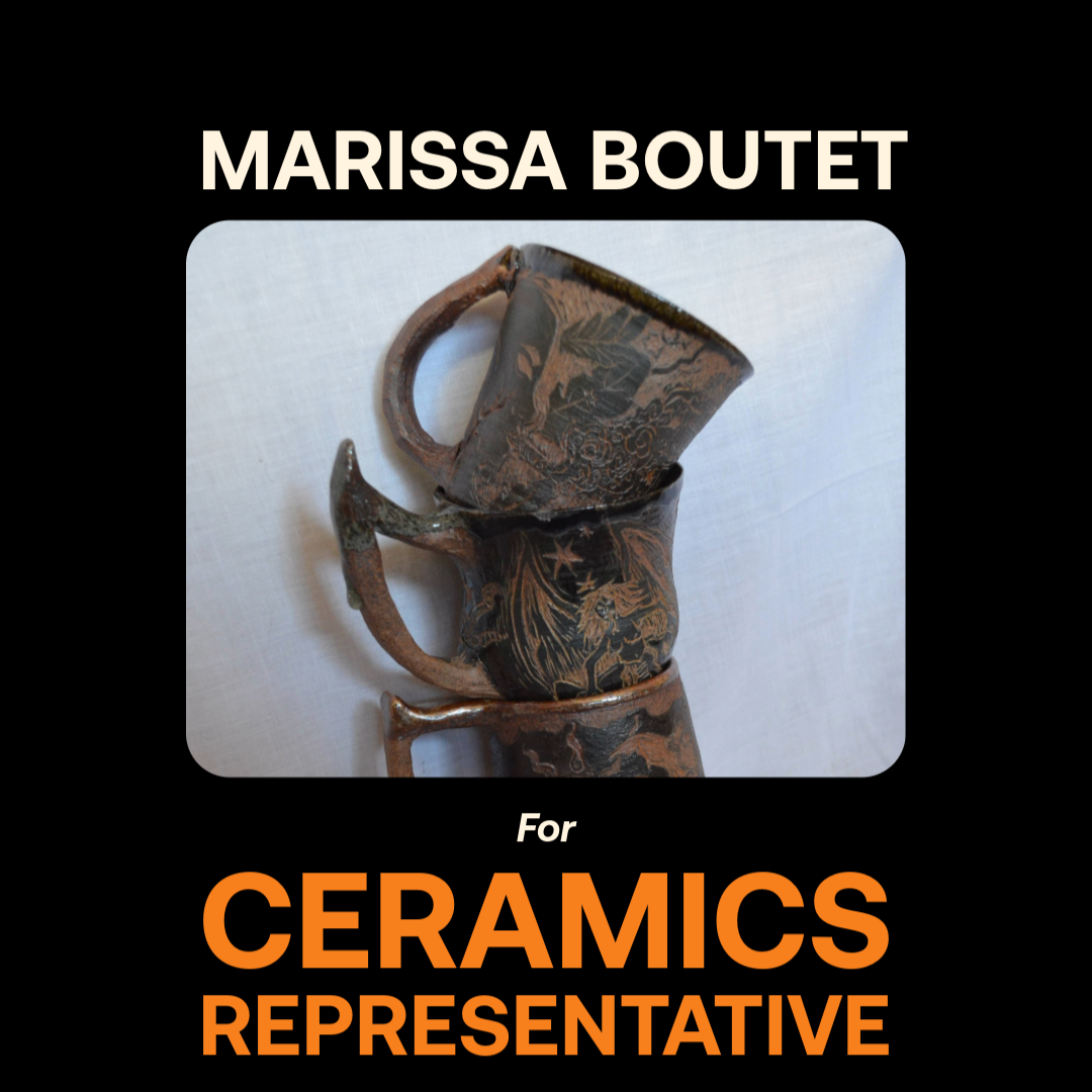 Marissa Boutet (she/her) – Ceramics Representative
