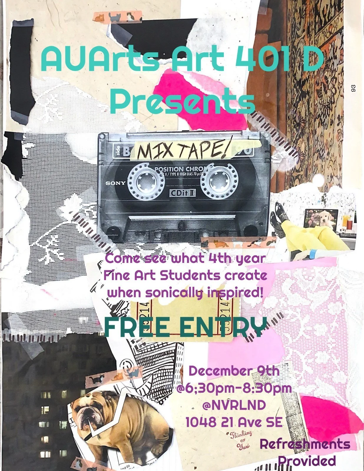 Mixtape! Art Exhibition Reception