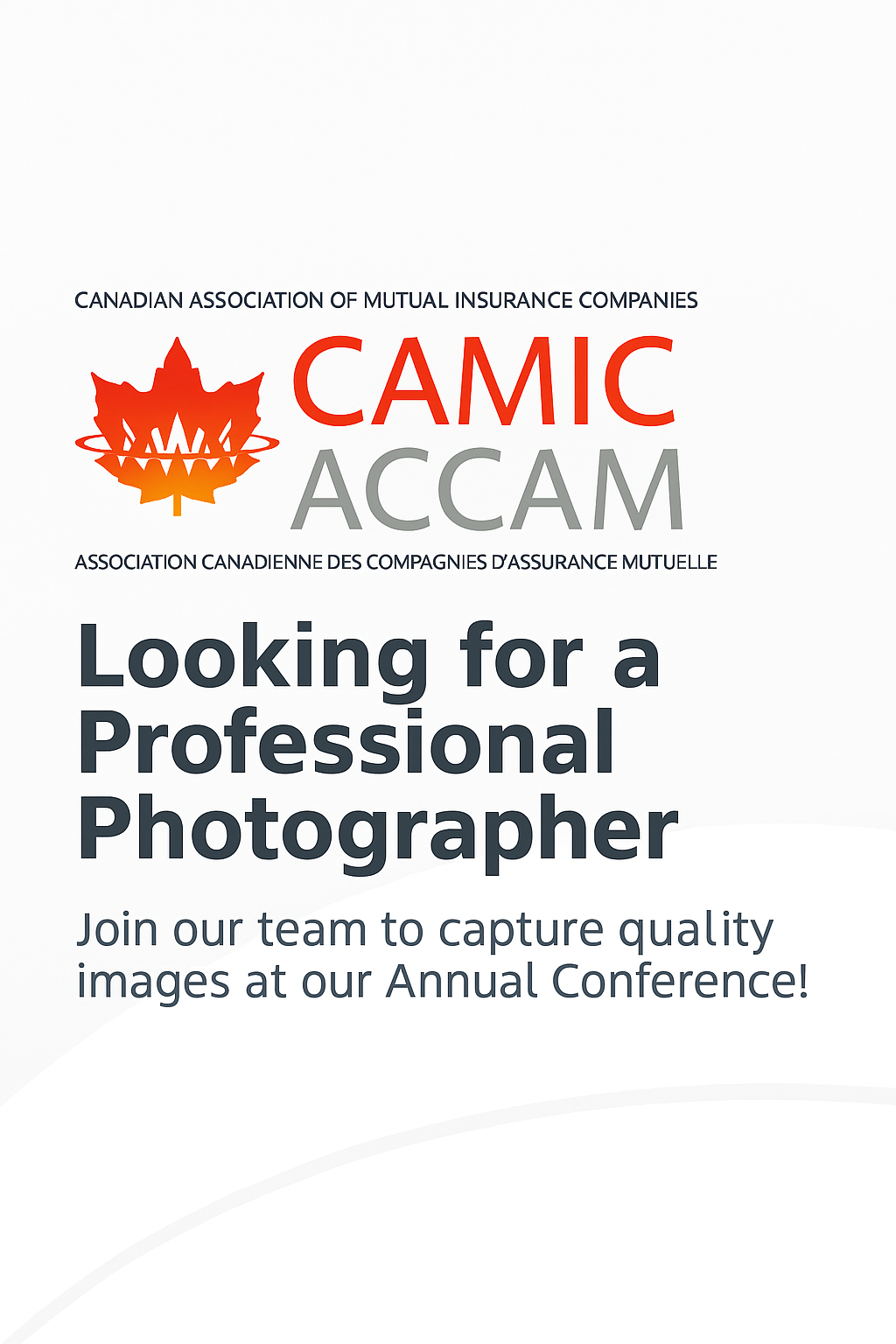 Volunteer Photography Opportunity