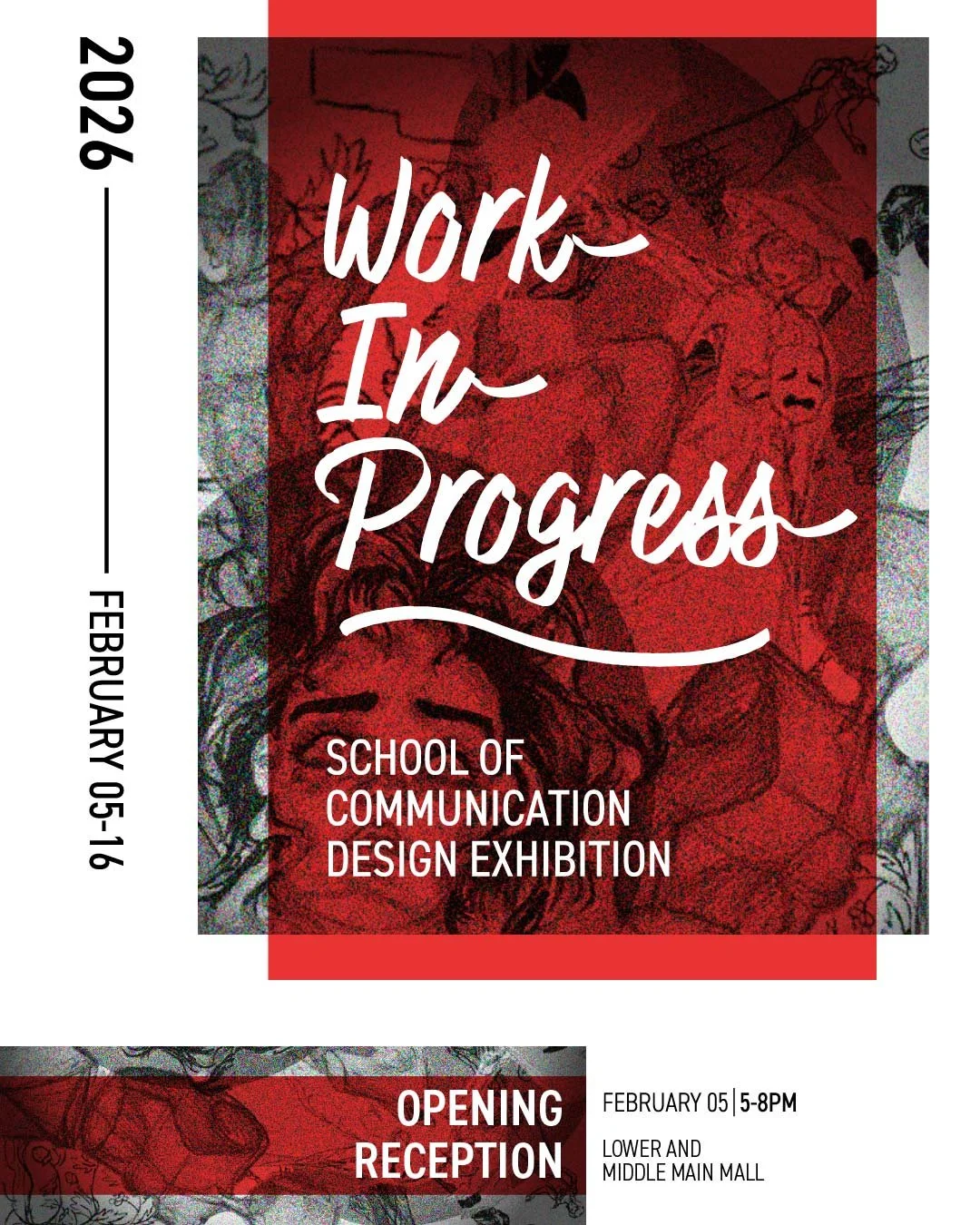 Work In Progress | AUArts SCD Show Exhibition Reception &amp; Panels Talk