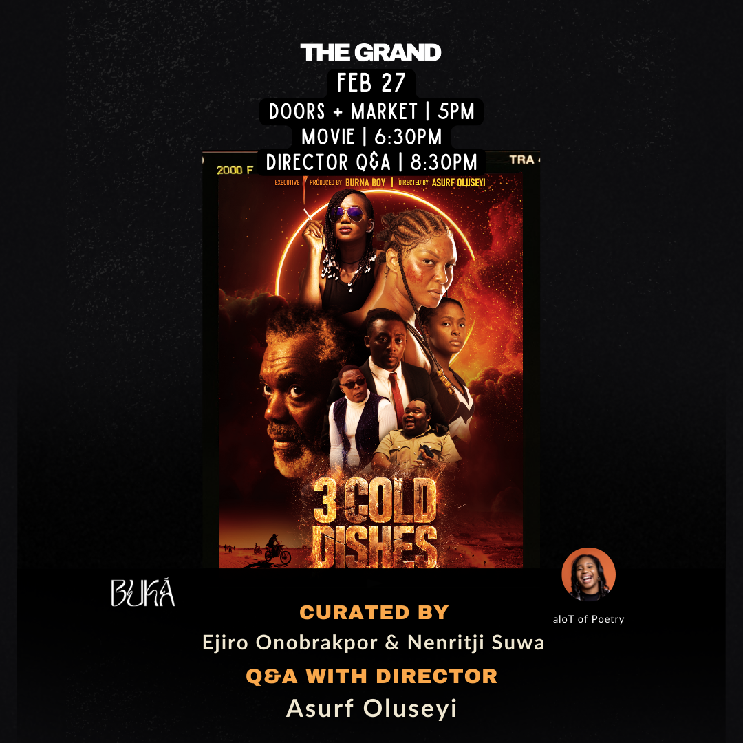 3 Cold Dishes | Use code EARLYBIRD20 for 20% off tickets until February 6th