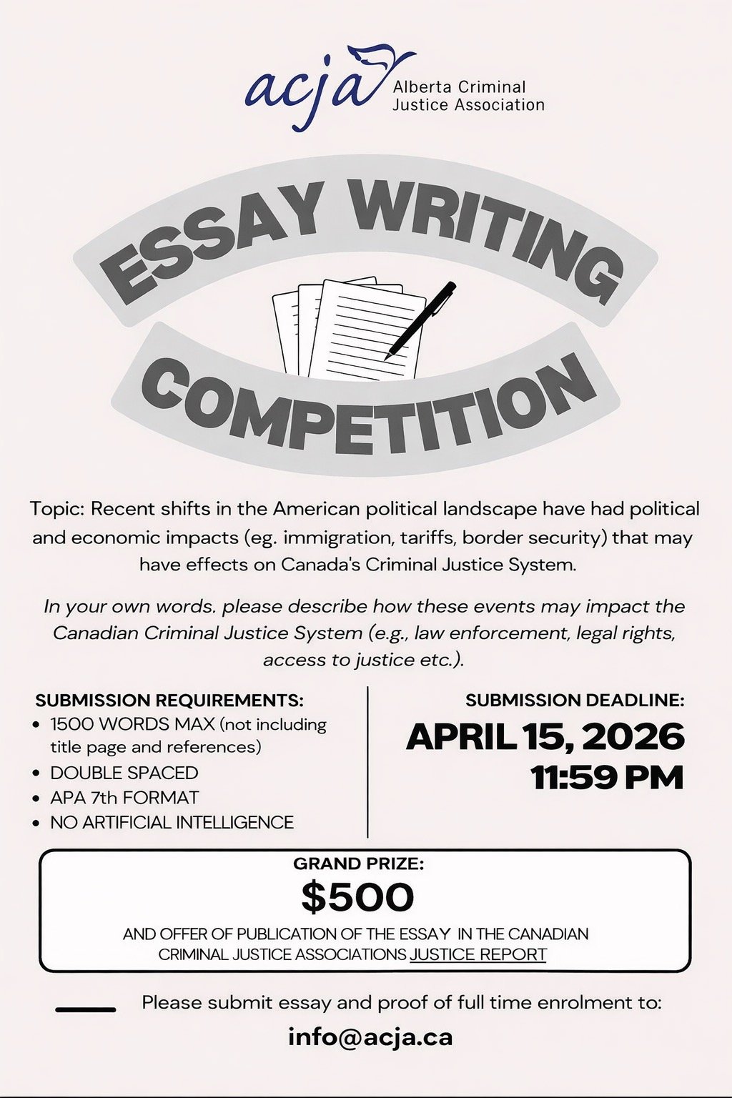 Essay Writing Competition