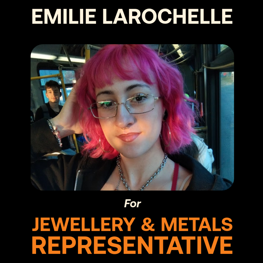 Jewellery &amp; Metals - Emilie Larochelle (she/her)