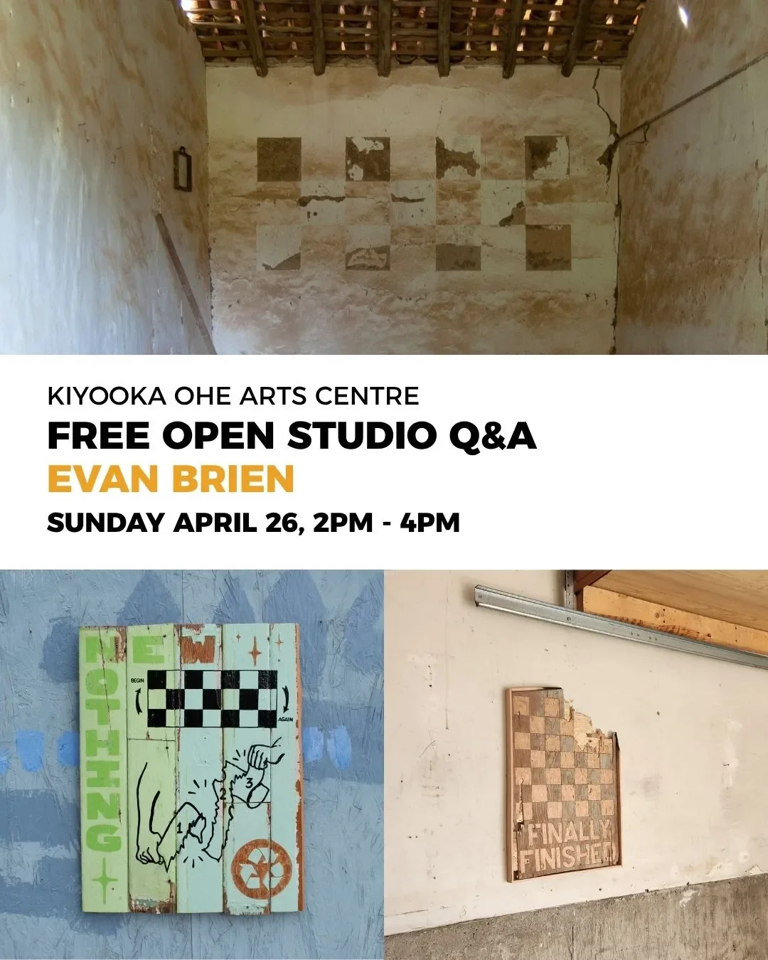 FREE Open Studio Q&amp;A with Evan Brien at KOAC