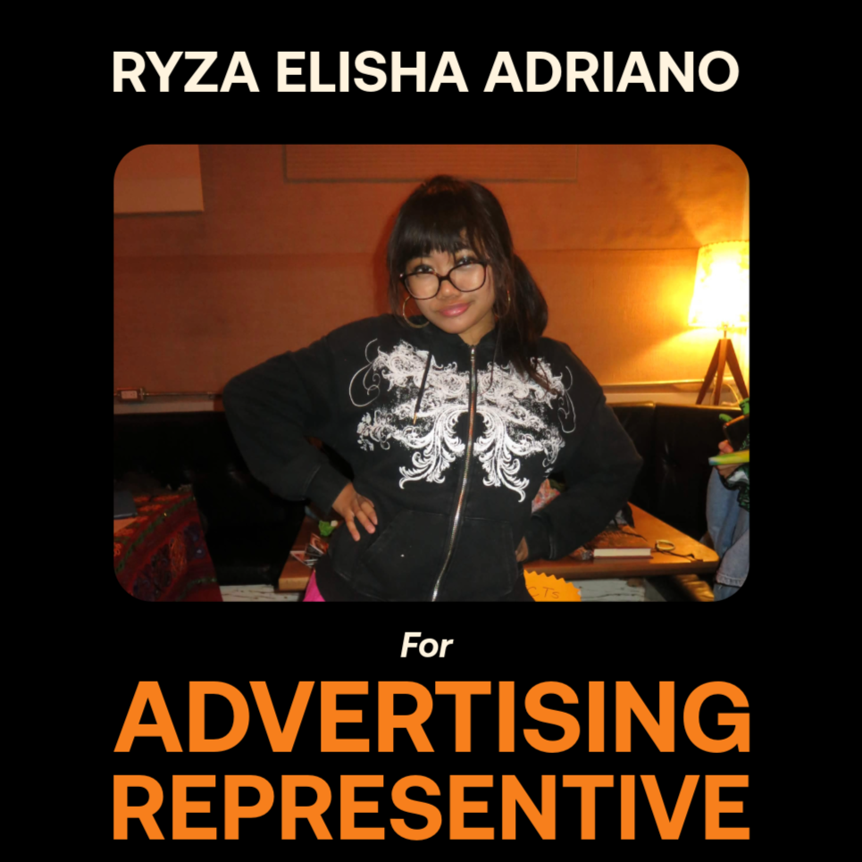 Advertising - Ryza Elisha Adriano (any pronouns)