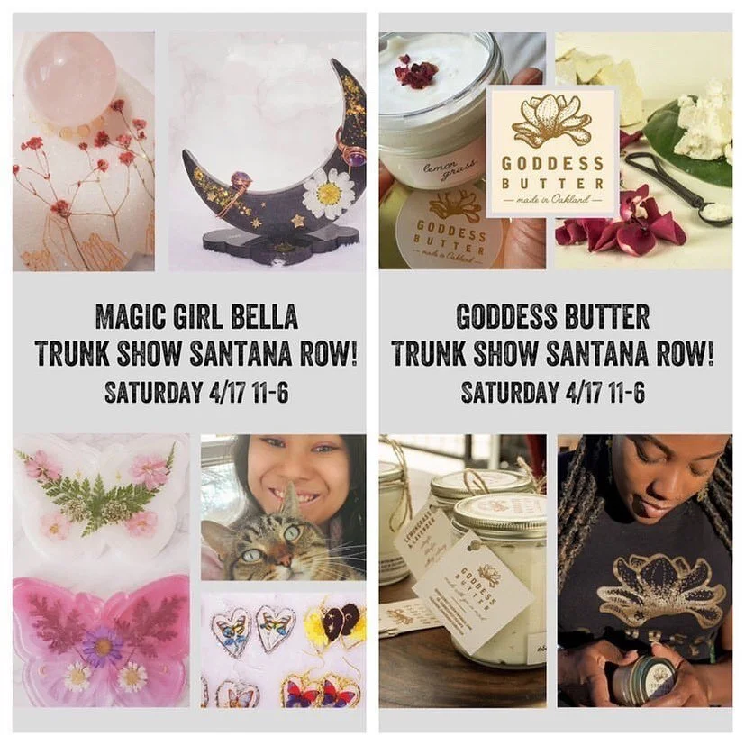 Come check out Goddess Butter Oakland this Saturday 4/17 from 11am-6pm at @makersmarket on @santanarow !!