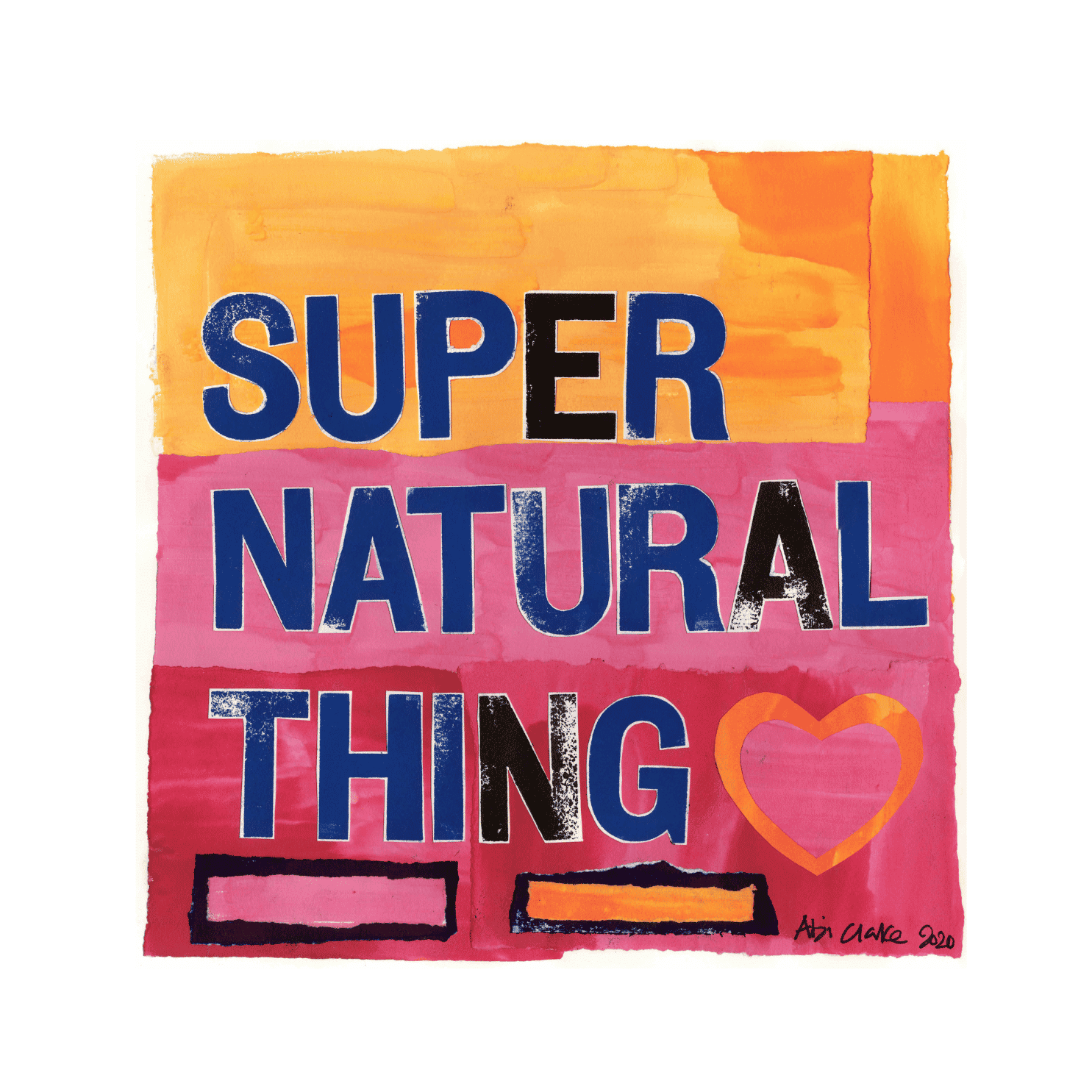 Super Natural Thing limited edition giclée  print
