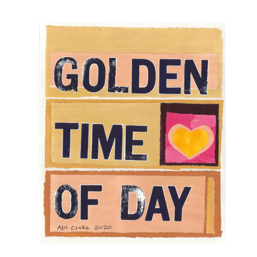 Golden Time of Day limited edition giclée  print