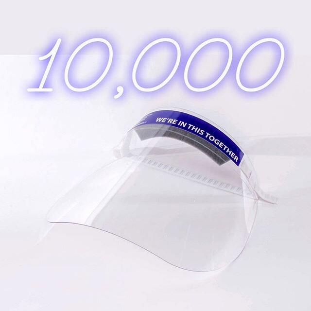 In two weeks, our team of employees and volunteers manufactured, assembled, sanitized and boxed 10,000 face shields for first line medical professionals and essential workers. 
All we need now is the donations to get them out. If you or someone you k