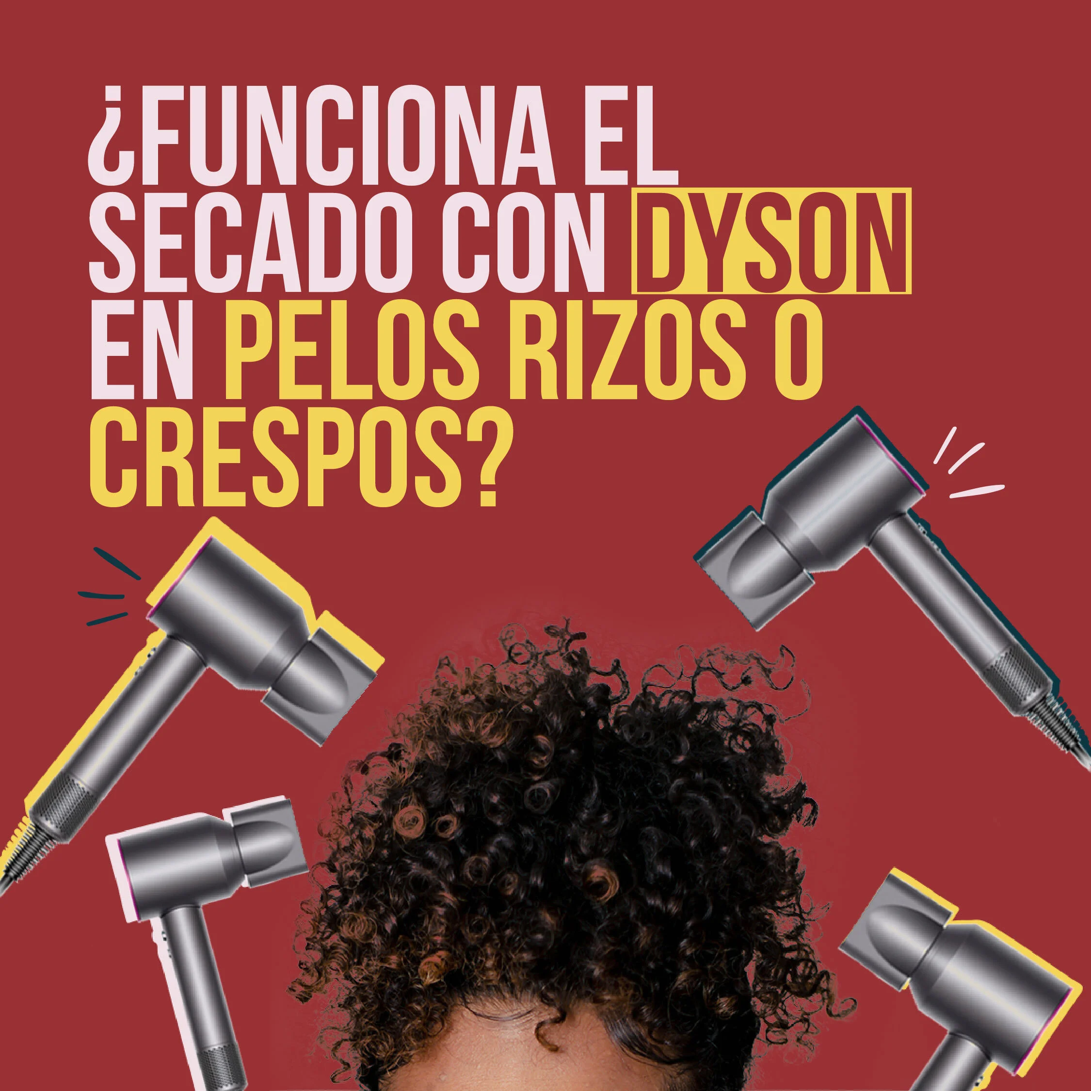 ¿Funciona el secado con Dyson Supersonic en pelos rizos o crespos? | We  Particular | Reseñas de salones de belleza, cabello y maquillaje