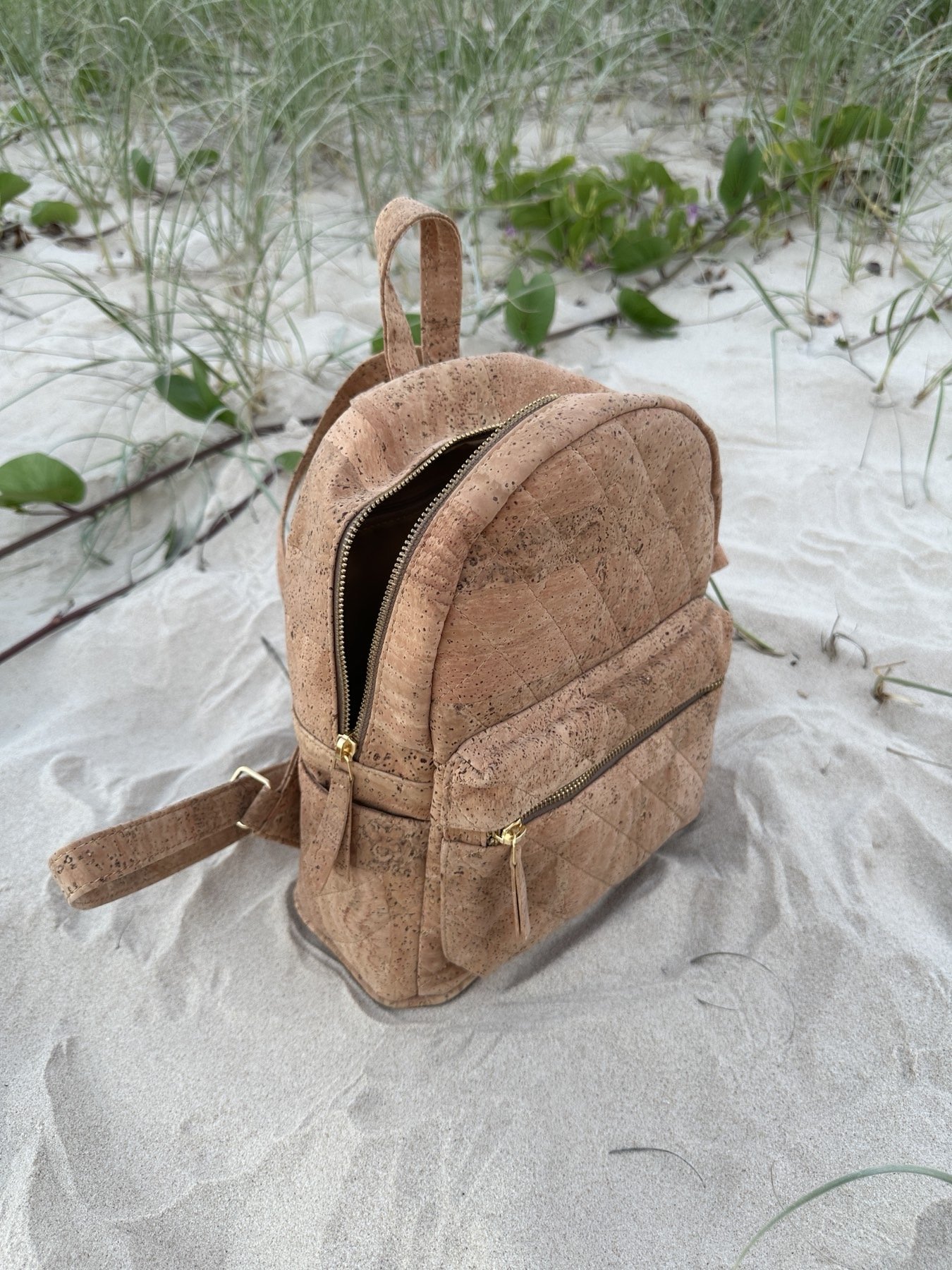 Natural Cork Backpack BAG-2096 – Cottonways