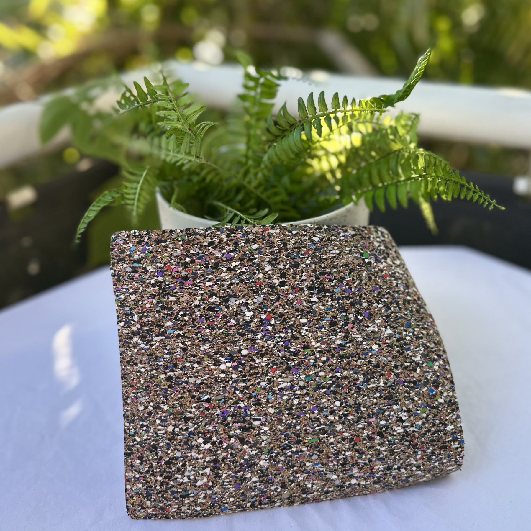 Colourful Cork Mouse Pad