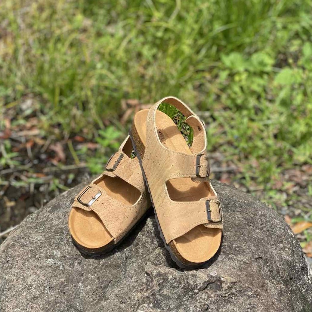 Back Strap Cork Sandals