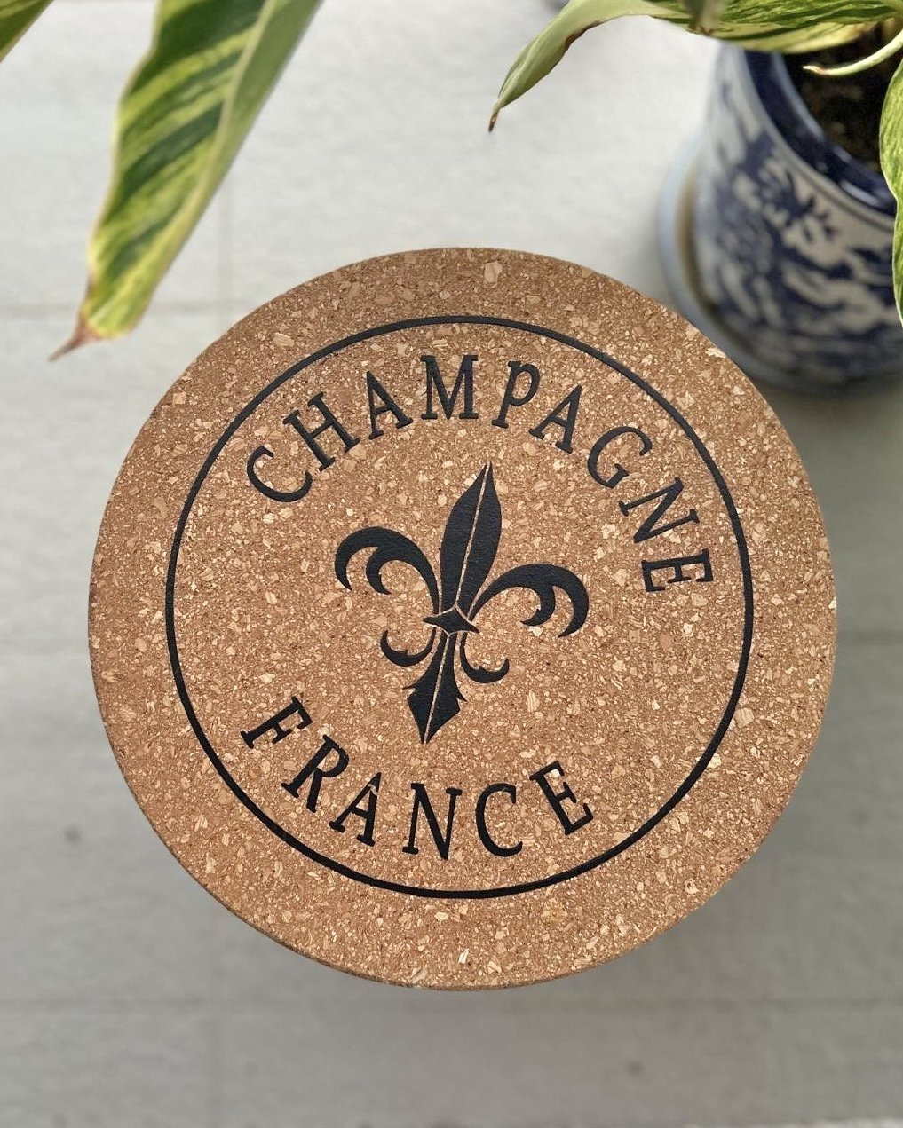 Champagne Stool $375