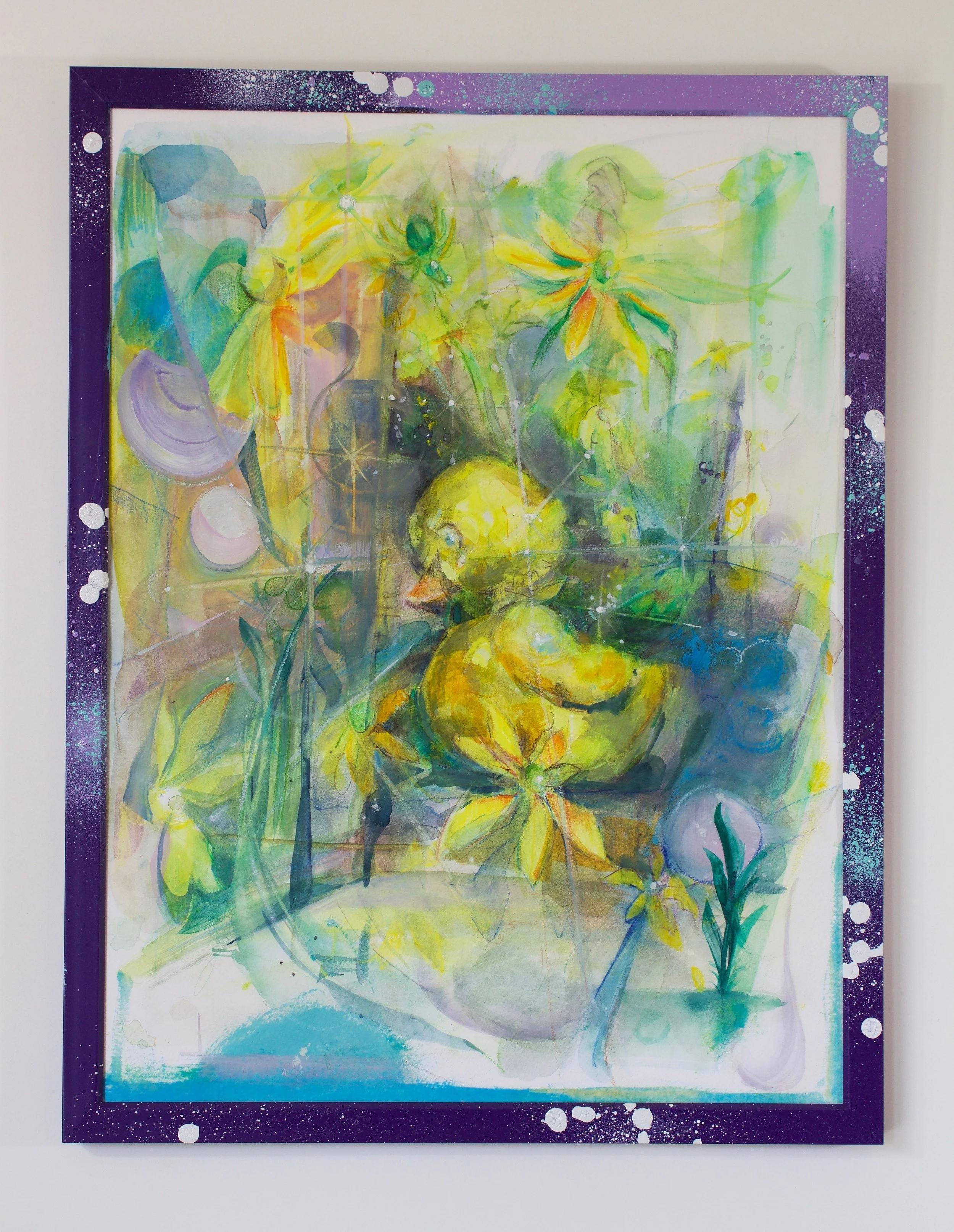"Duck #2"
watercolor/gouache
13"x17"
2024